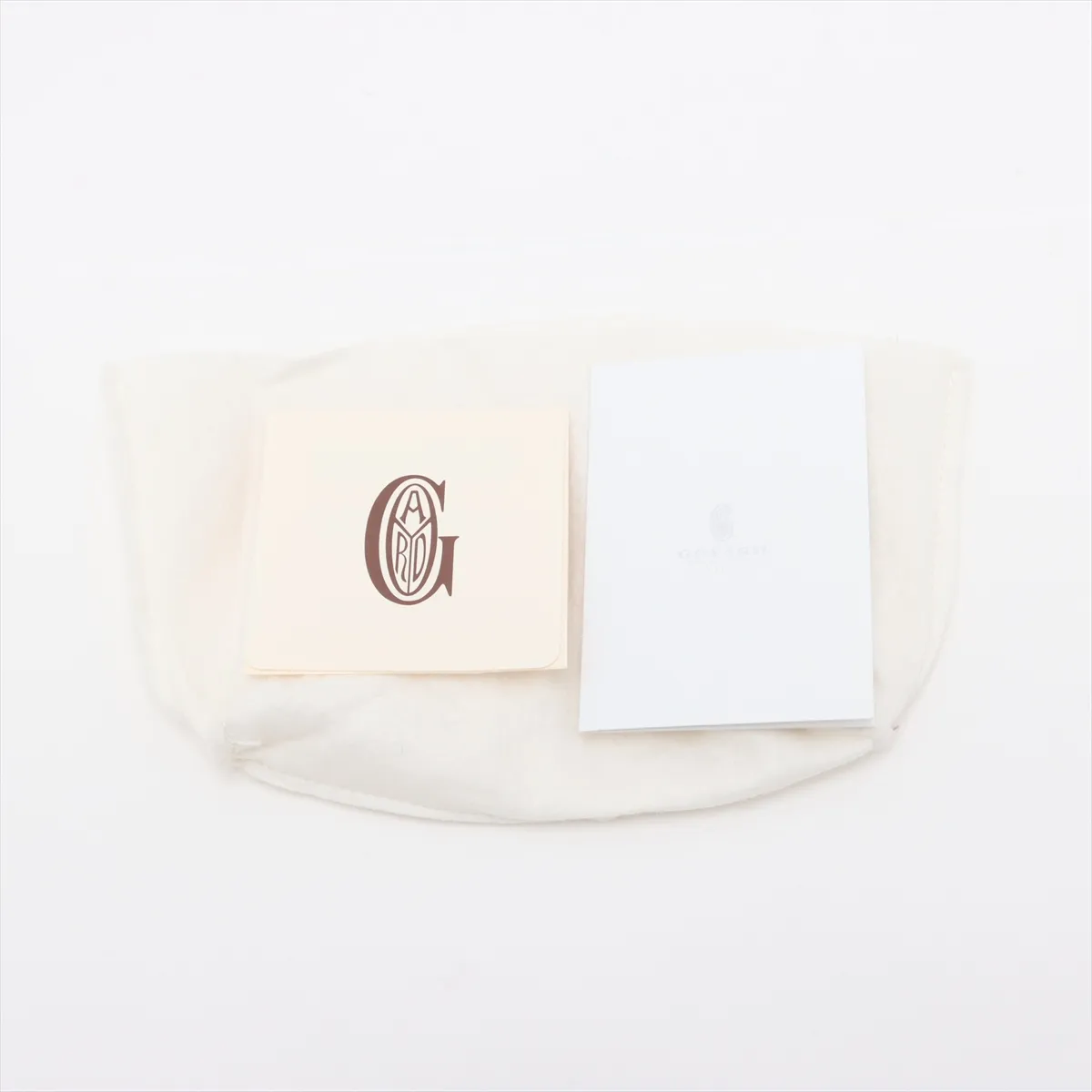 Varenne PVC x Leather Shoulder Wallet, White — view 11