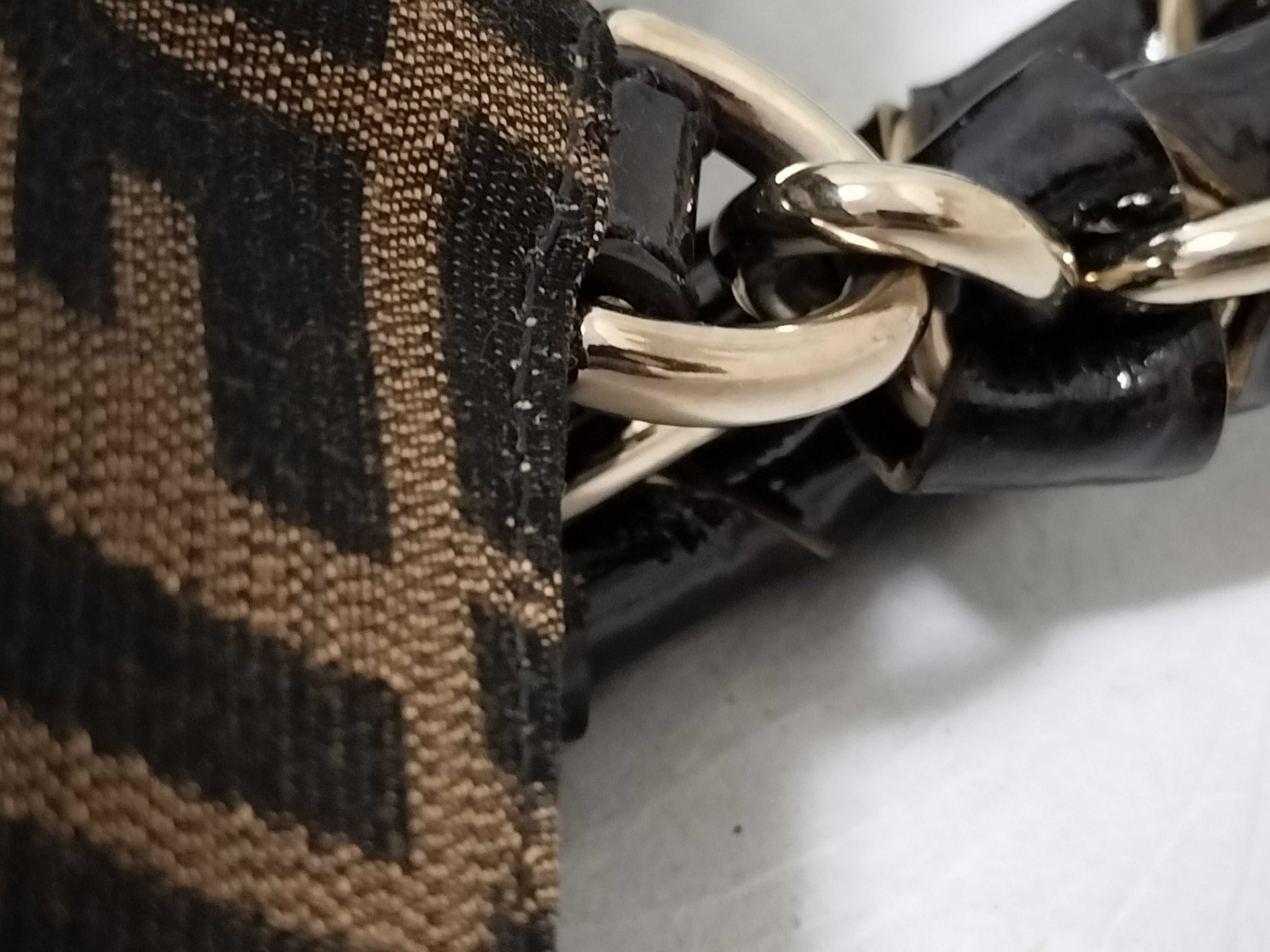 Zucca pattern Mia chain handbag tote bag — view 5