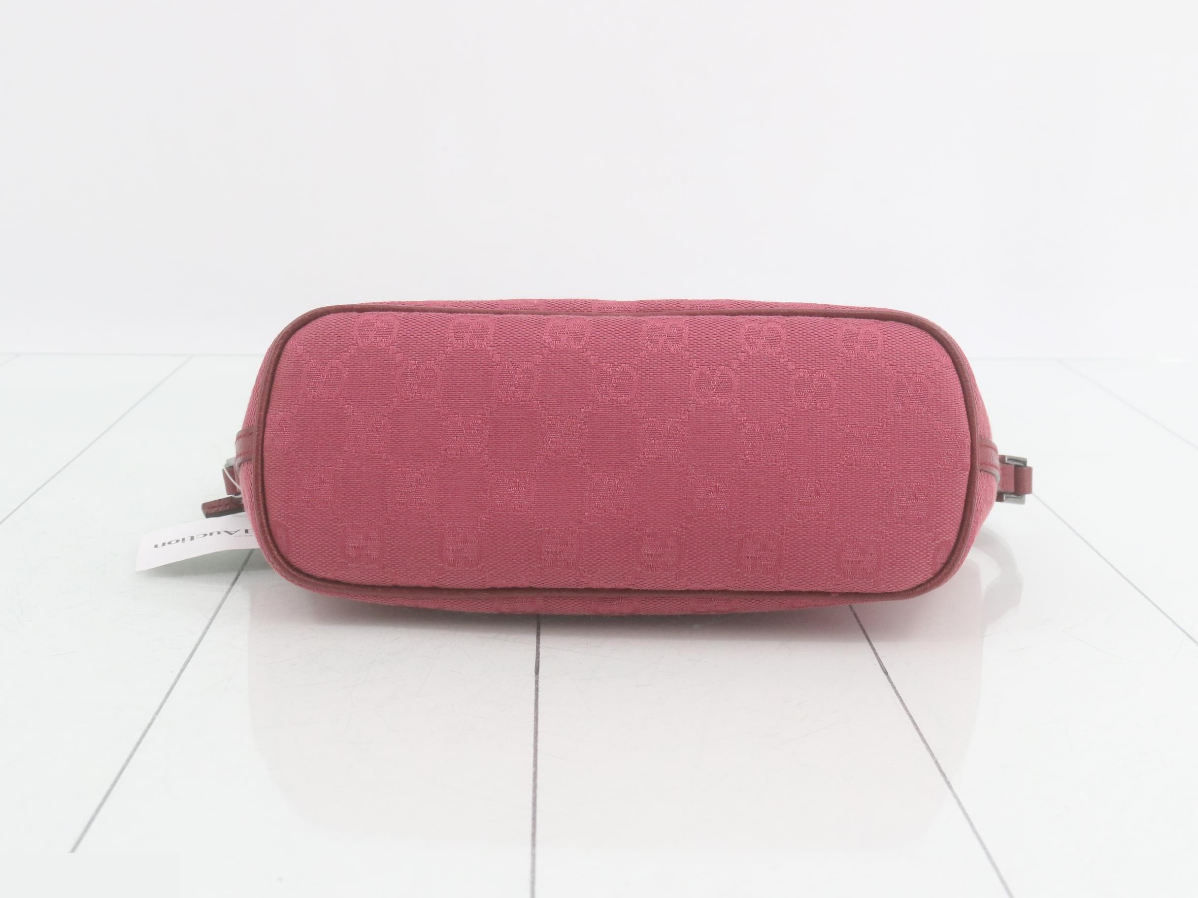 GG Canvas Accessory Pouch — view 3