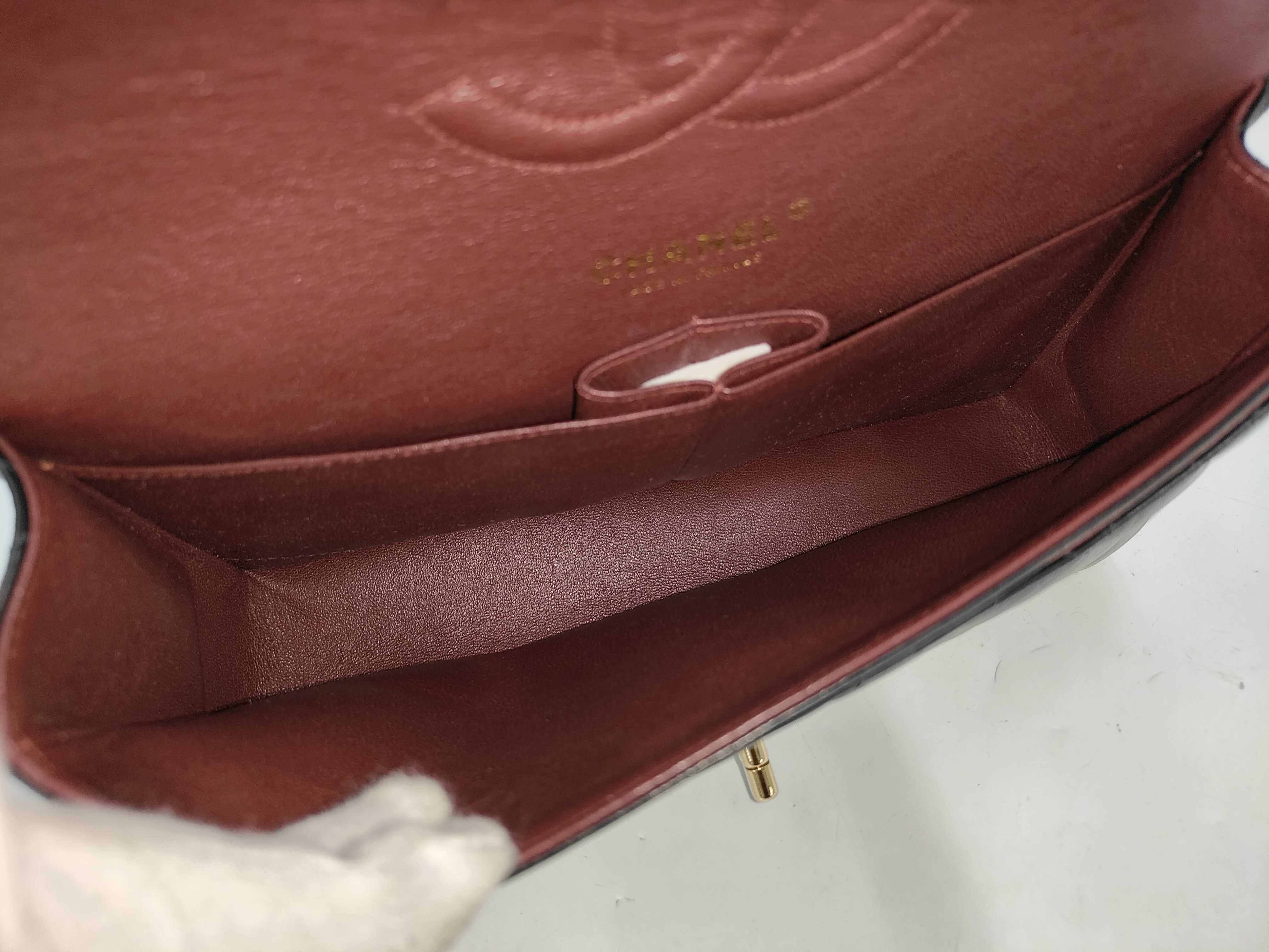 Lambskin Double Flap Shoulder Bag (Boxed/Dust Bag Included) — view 10