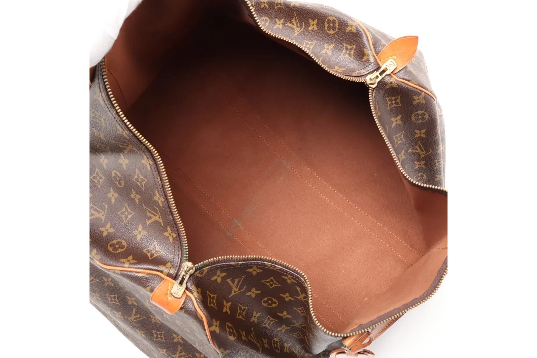 Monogram Keepall 60 M41422 Leather Boston Bag — view 7