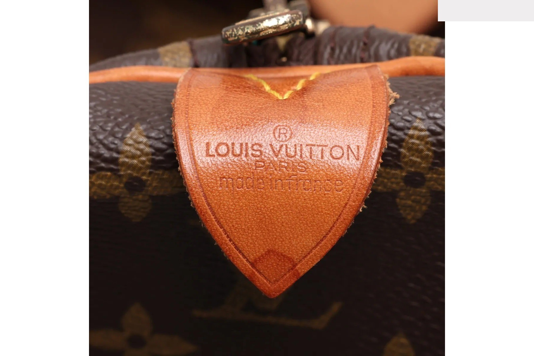 Monogram Keepall 60 M41422 Leather Boston Bag — view 8