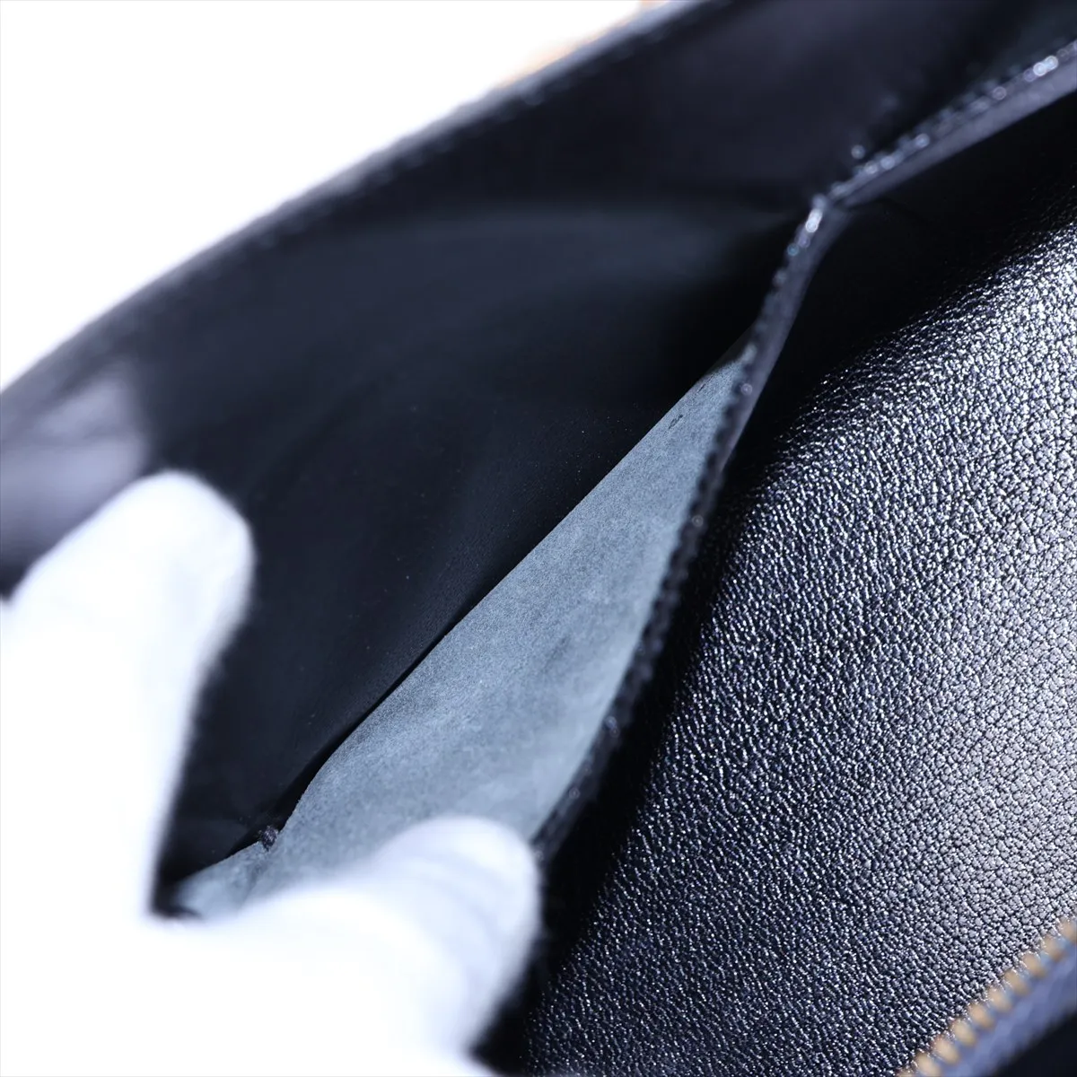 [Individually packaged] Hermes Kelly 28 Sellier Box Calf Black Gold Hardware Q: 1987 — view 10