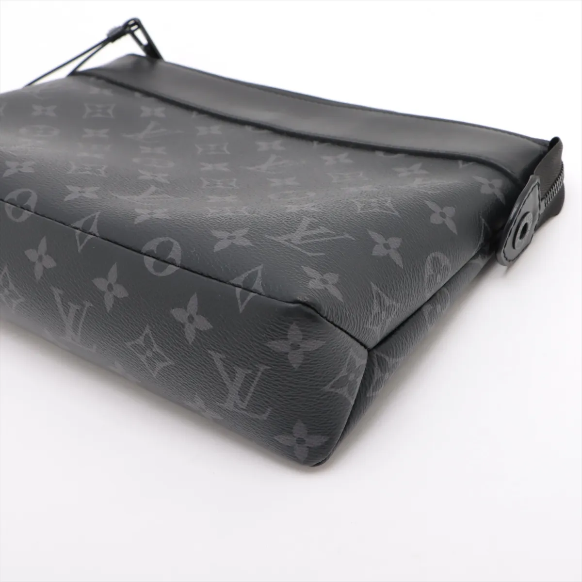 Monogram Eclipse Pochette Voyage Souple M82543 Black x Gray (RFID detected) — view 3