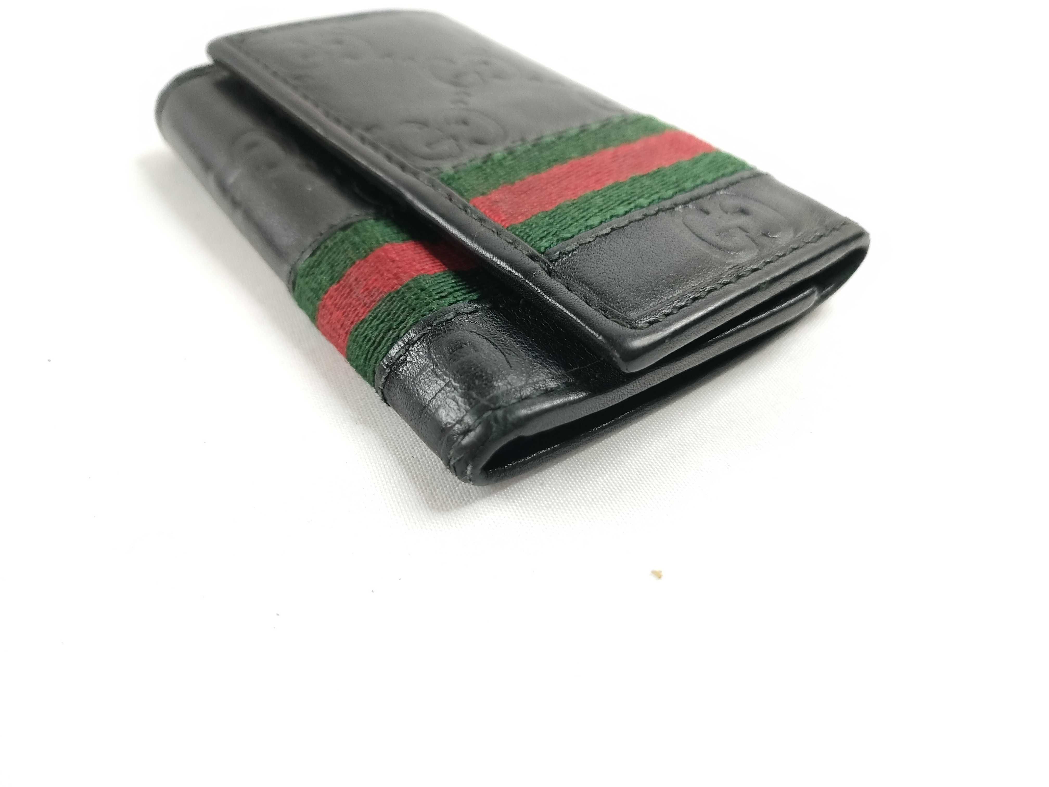 Guccissima Sherry Line Key Case, 6-ring, 138077. Accessories: Box. Key Case/Key Holder. — view 4