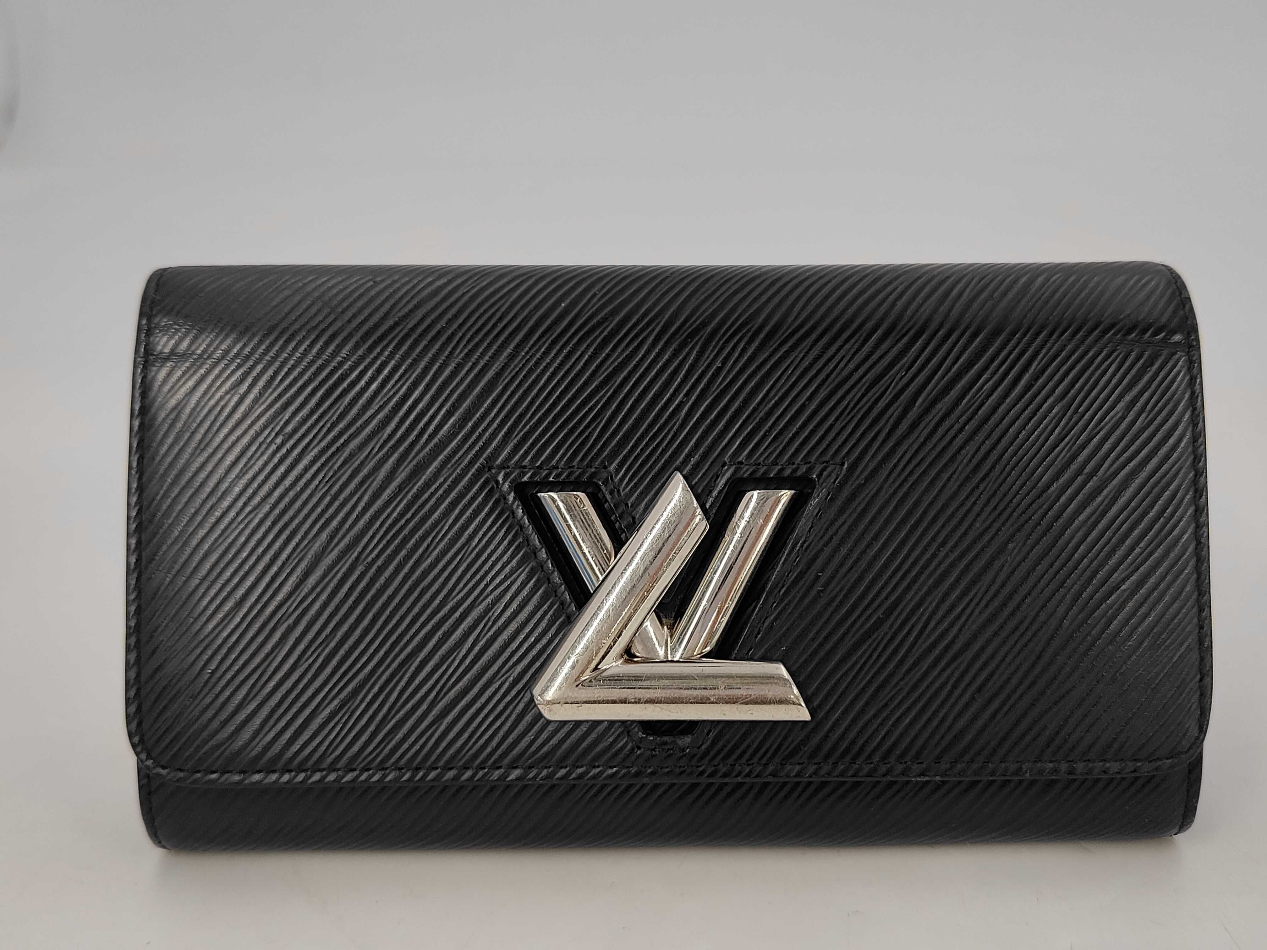 Epi Louis Vuitton Epi Portefeuille Twist Noir TN2139 Wallet