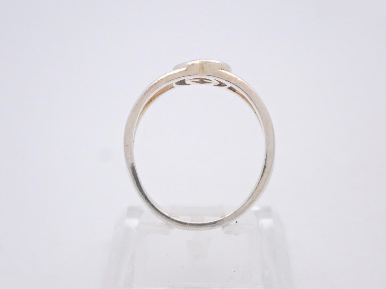 Ring, 925 sterling silver, 2.2g, stamped #15, actual size #12 — view 3