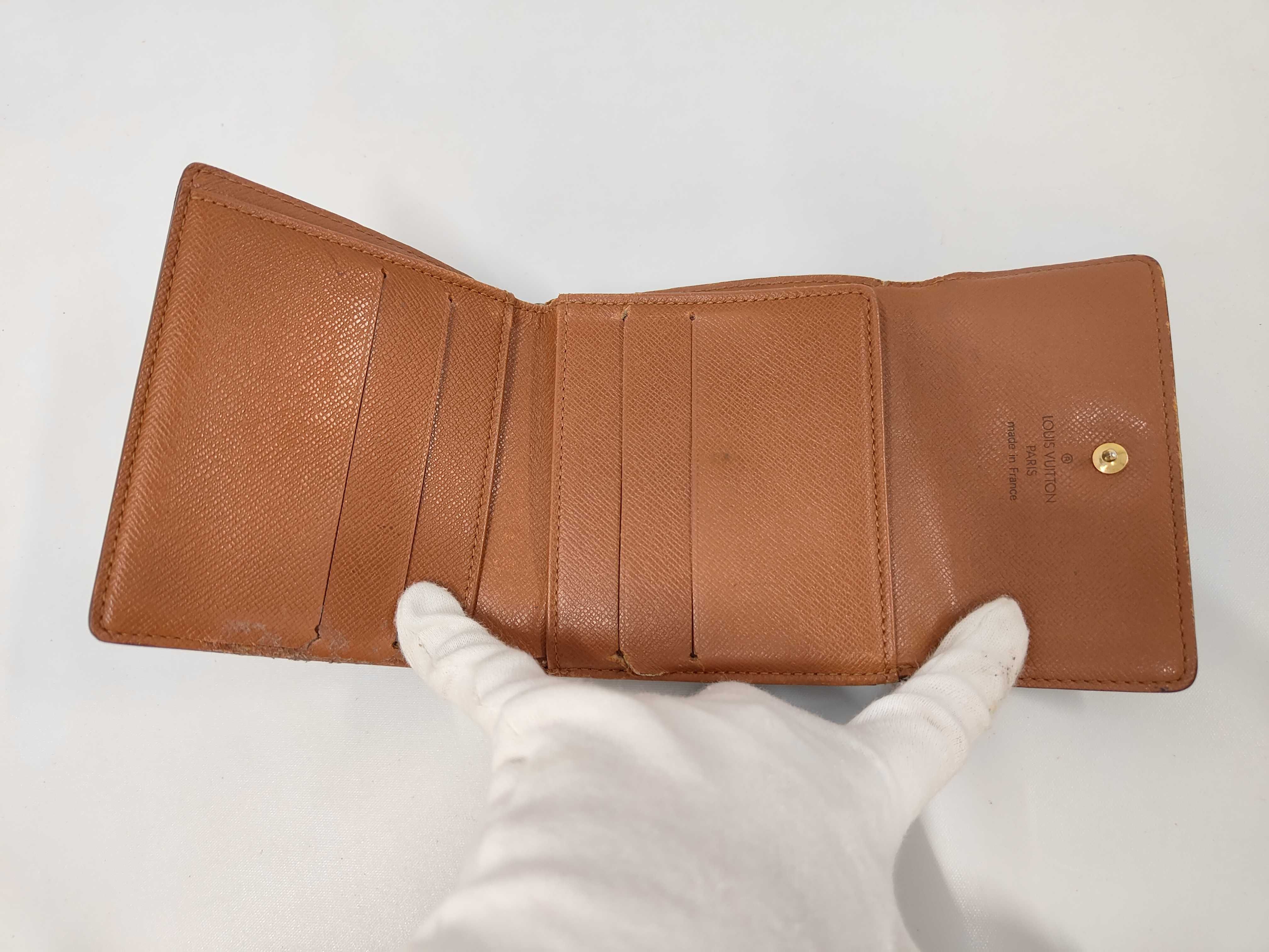 Monogram / Porte Monnaie Billet Carte Credit / M61652 / SP1918 / Folding Wallet / PVC Wallet — view 7