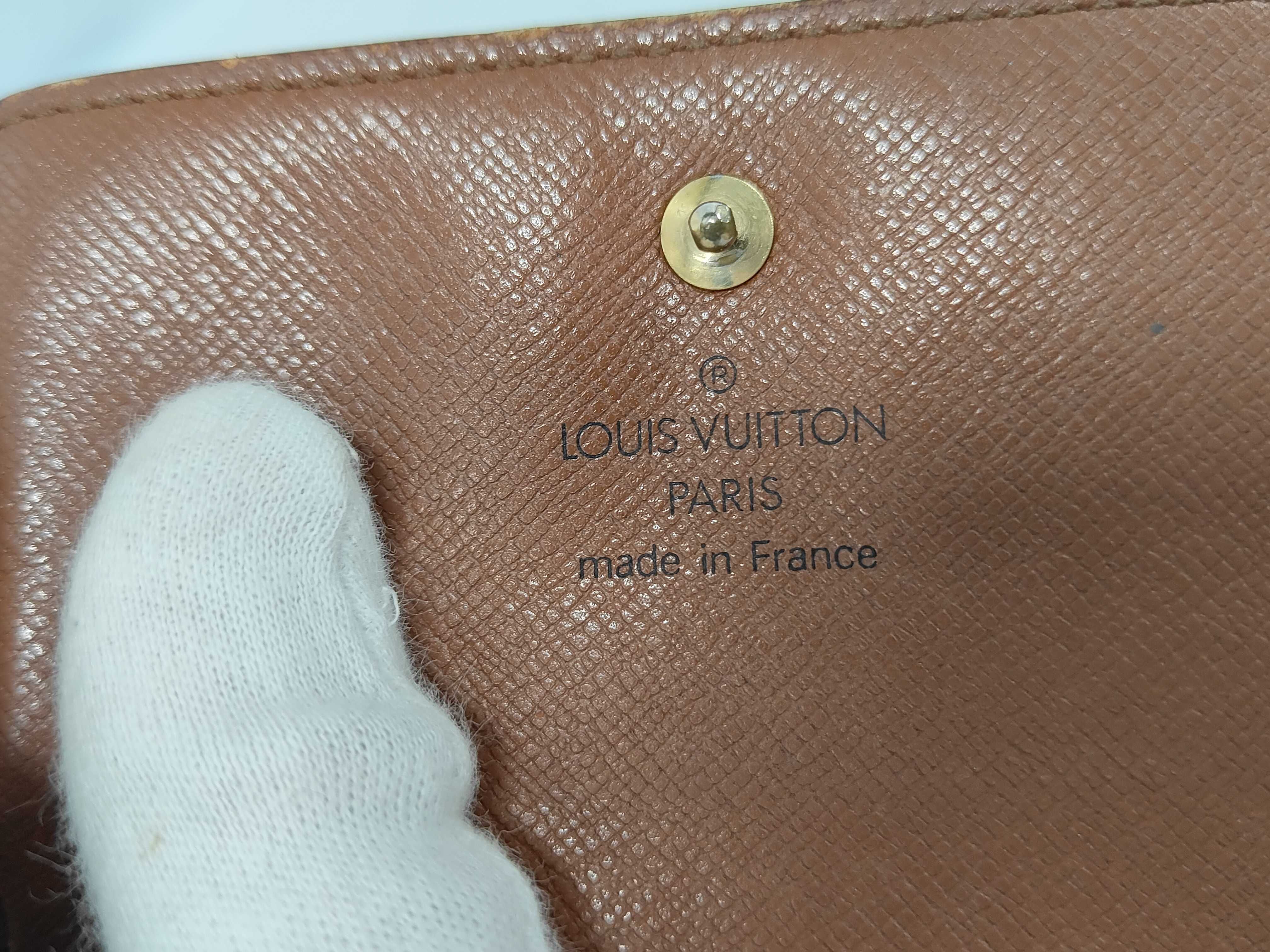 Monogram / Porte Monnaie Billet Carte Credit / M61652 / SP1918 / Folding Wallet / PVC Wallet — view 8