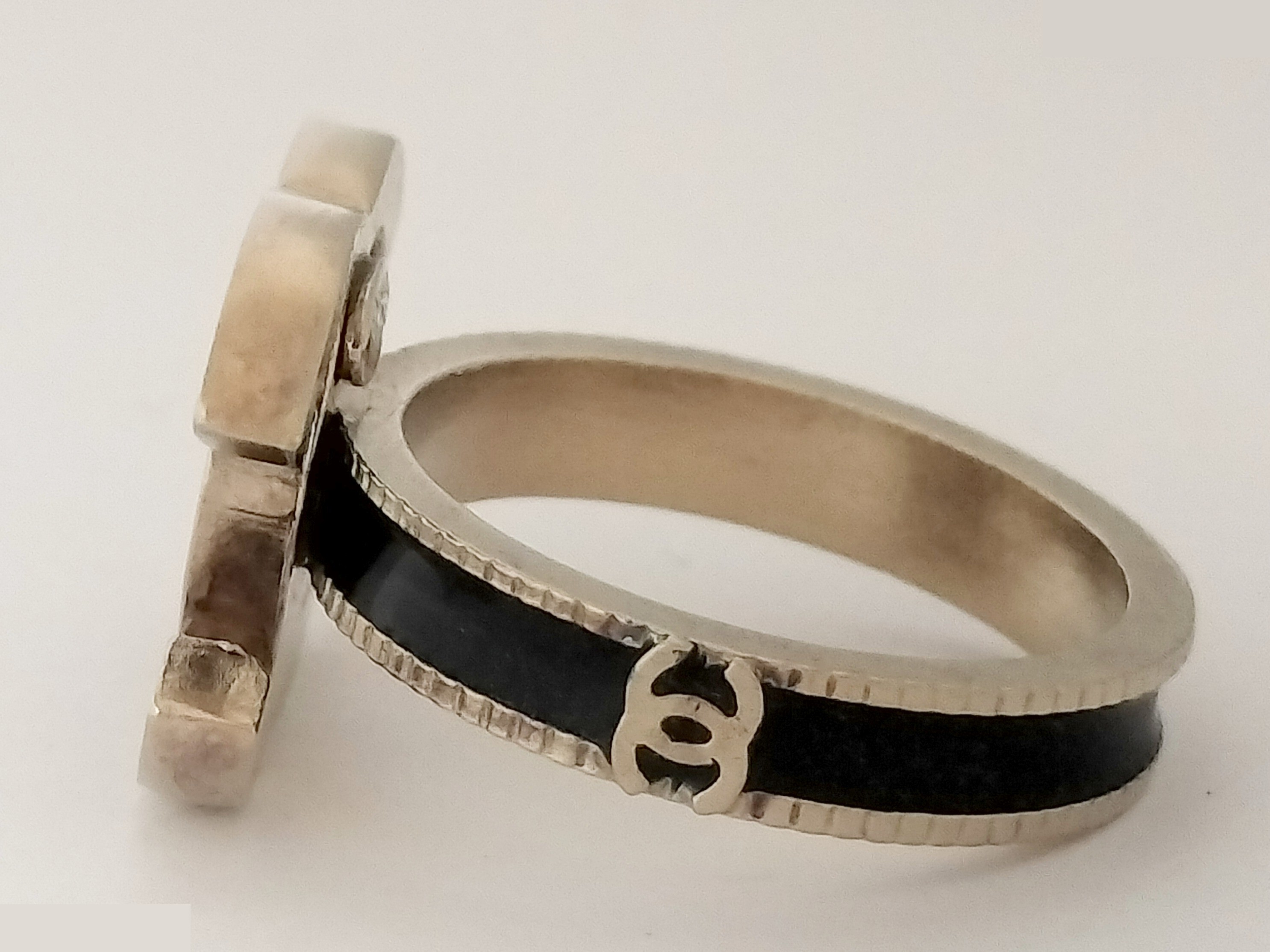 Coco Black Gold Ring #12 — view 5