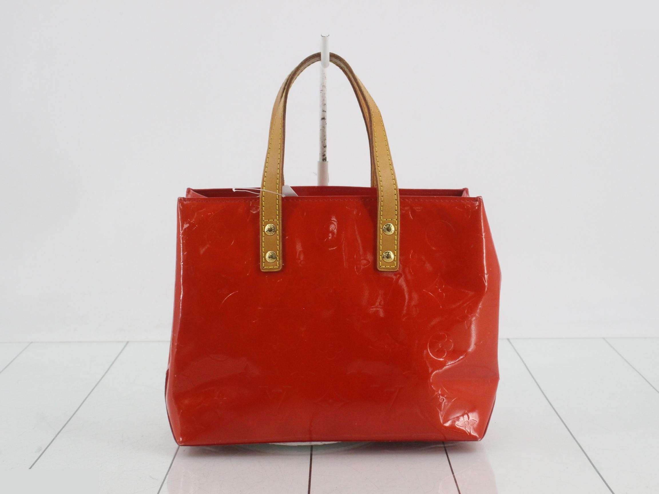 Vernis Lead PM Rouge Handbag