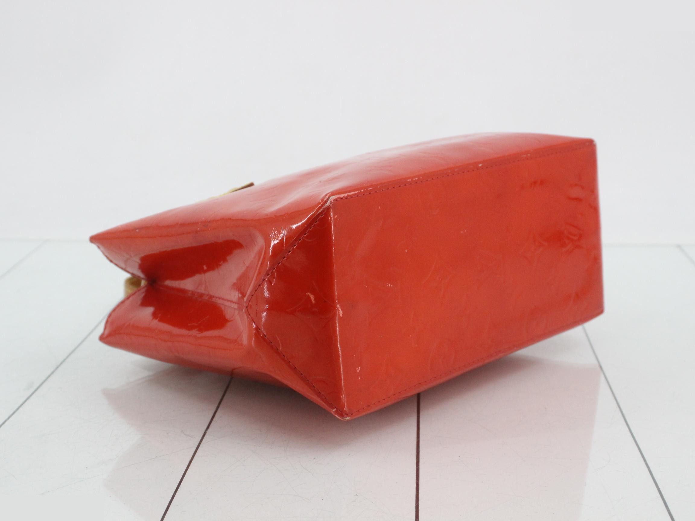 Vernis Lead PM Rouge Handbag — view 5