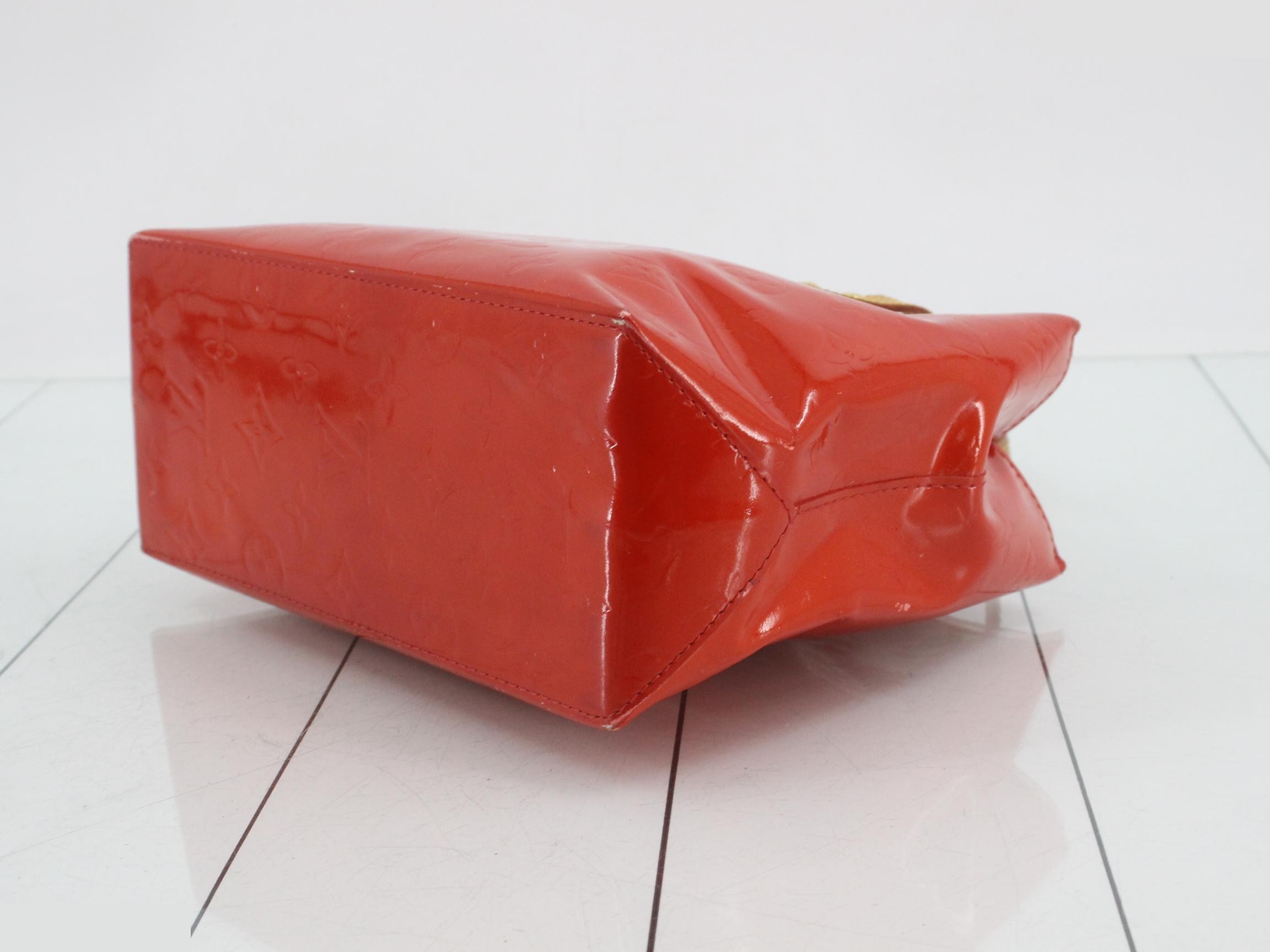 Vernis Lead PM Rouge Handbag — view 6