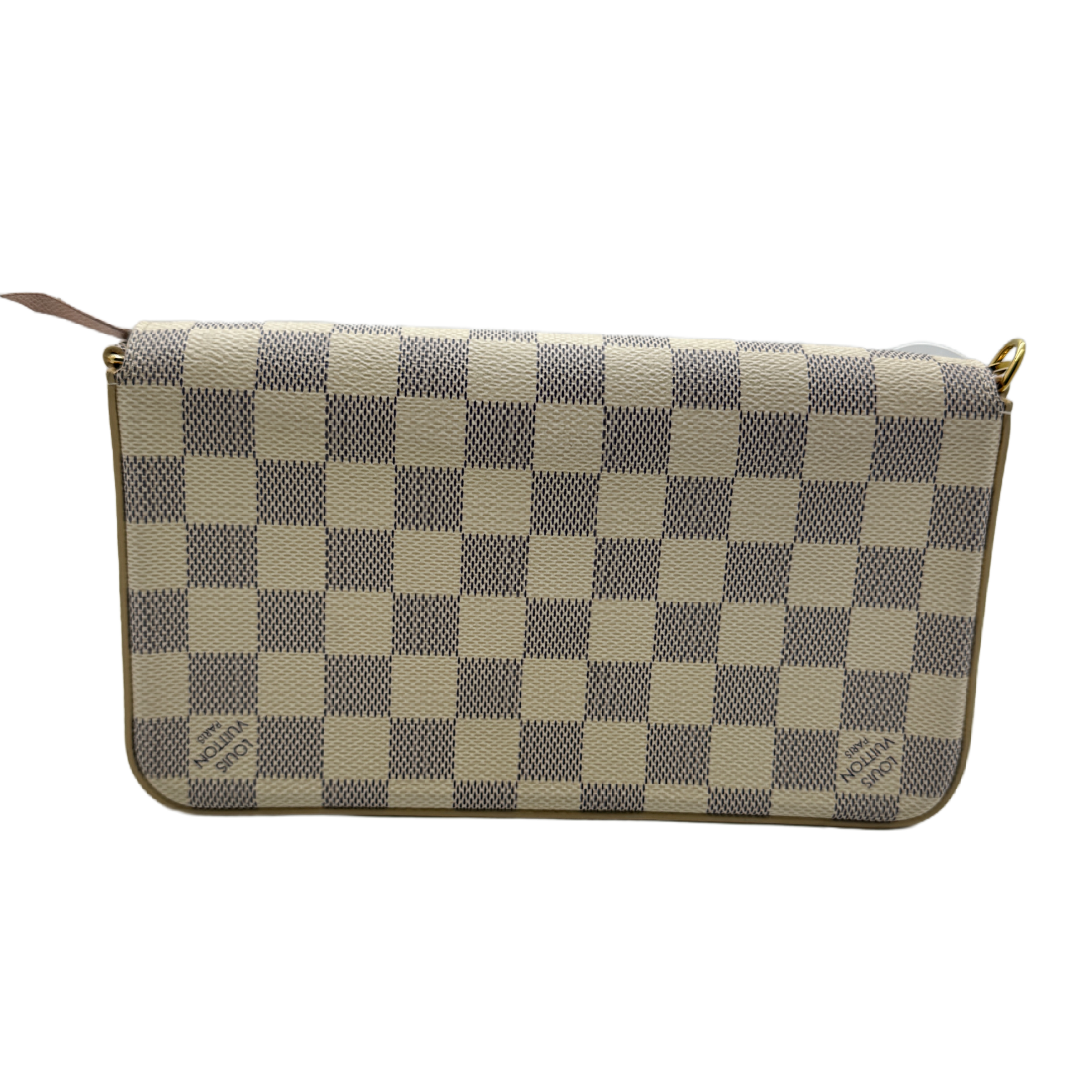 Pochette Felicie Damier Azur Chain Shoulder Bag — view 2