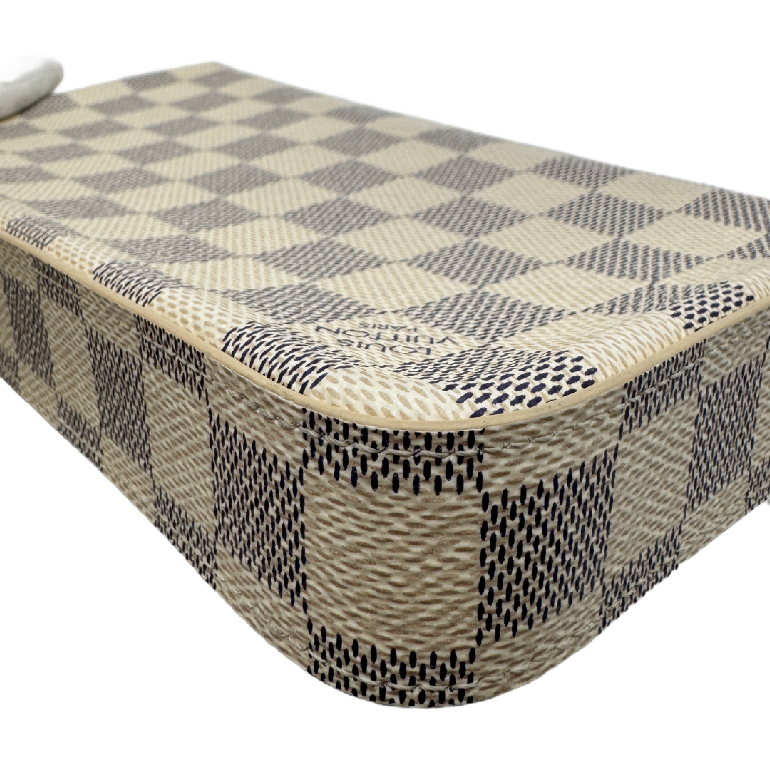 Pochette Felicie Damier Azur Chain Shoulder Bag — view 7