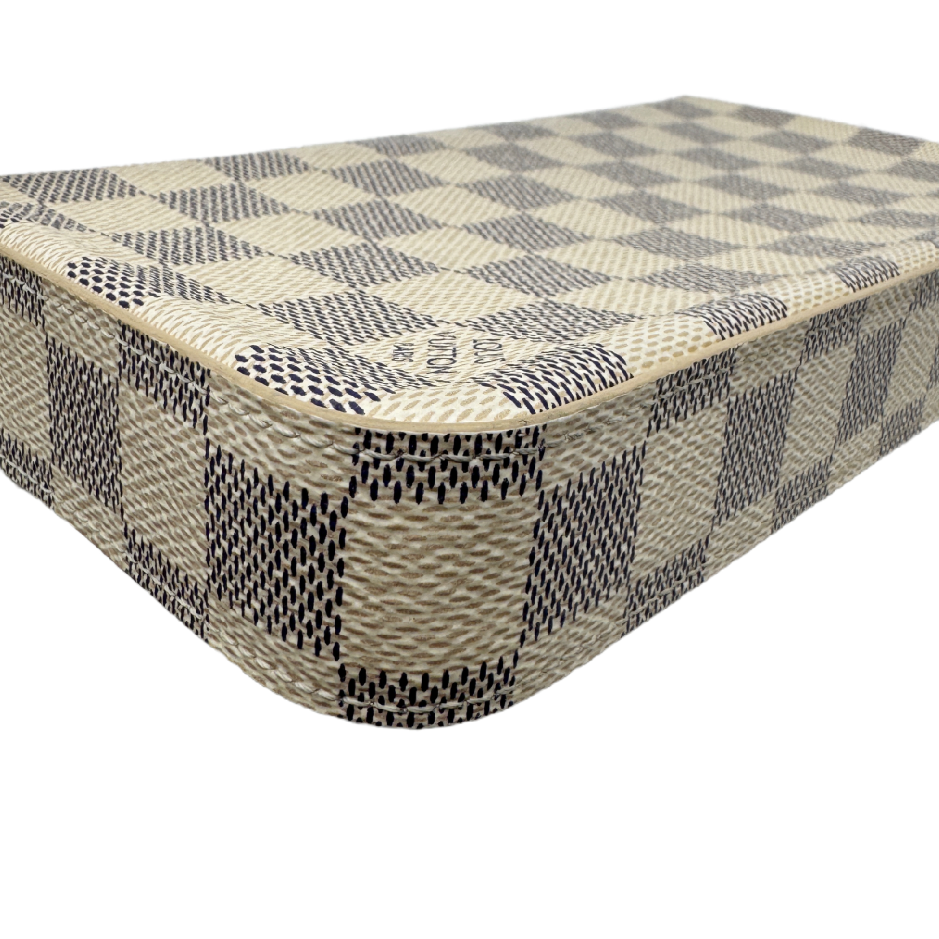 Pochette Felicie Damier Azur Chain Shoulder Bag — view 8