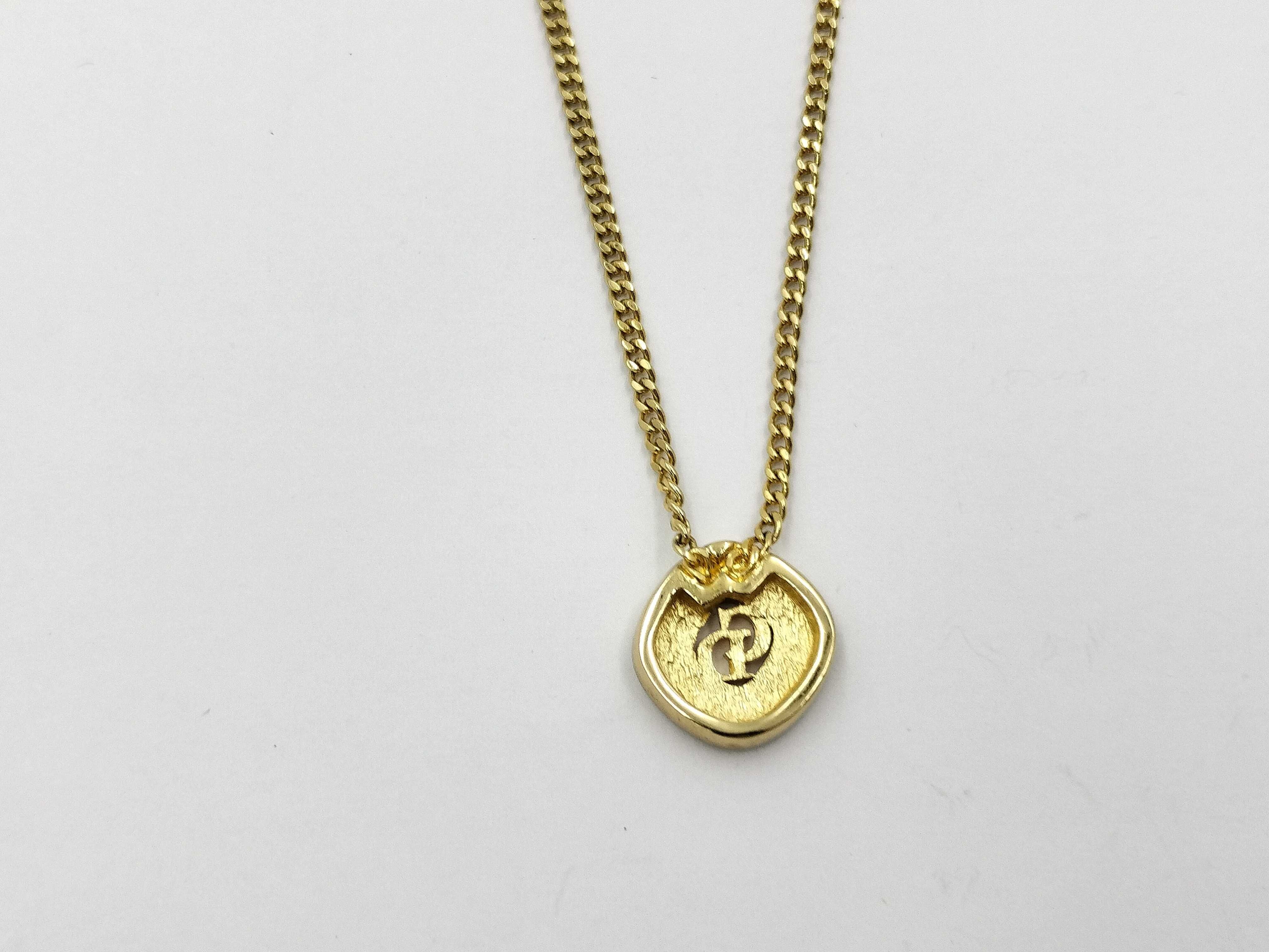 CD Rhinestone Necklace — view 2