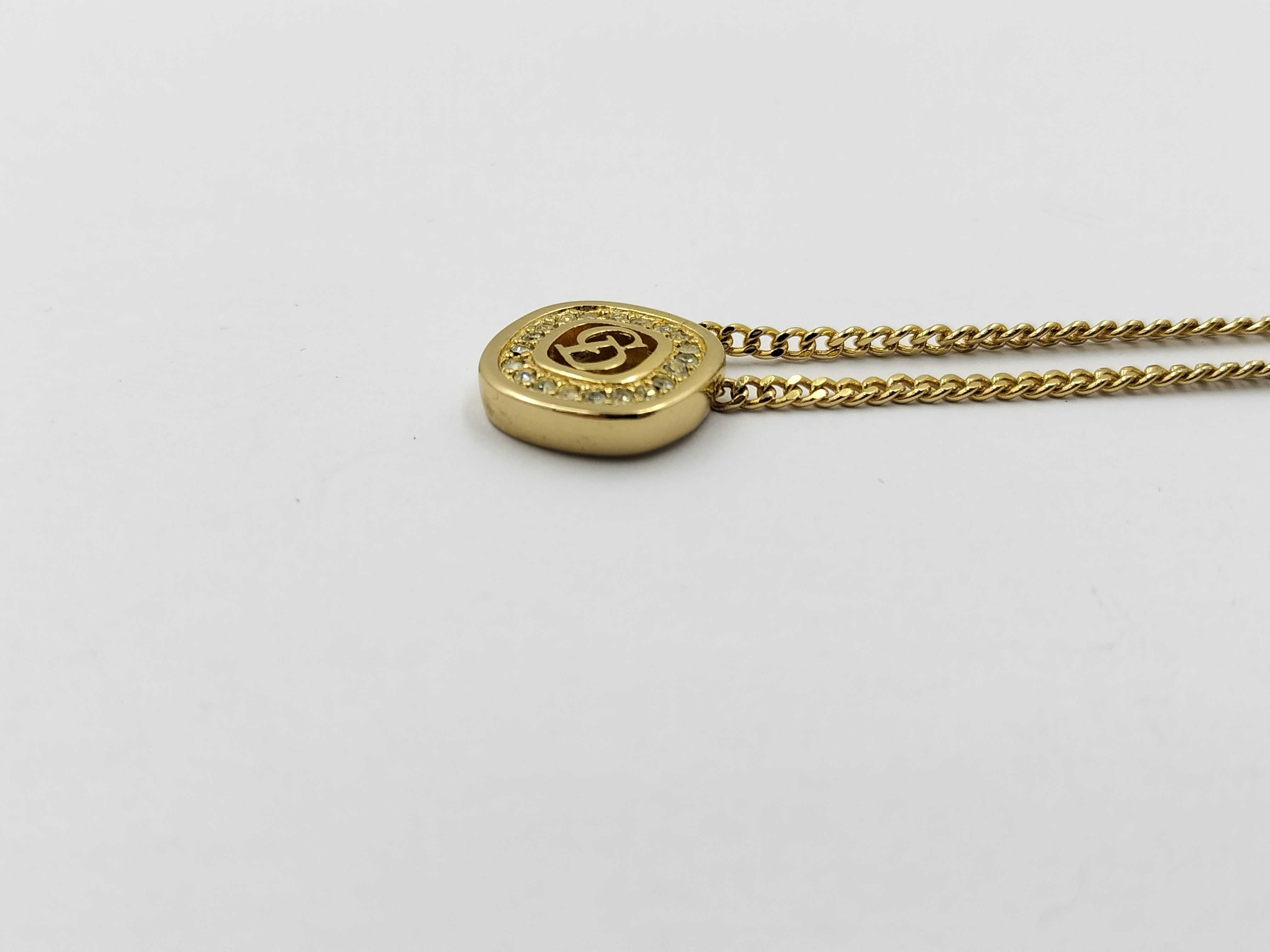 CD Rhinestone Necklace — view 3