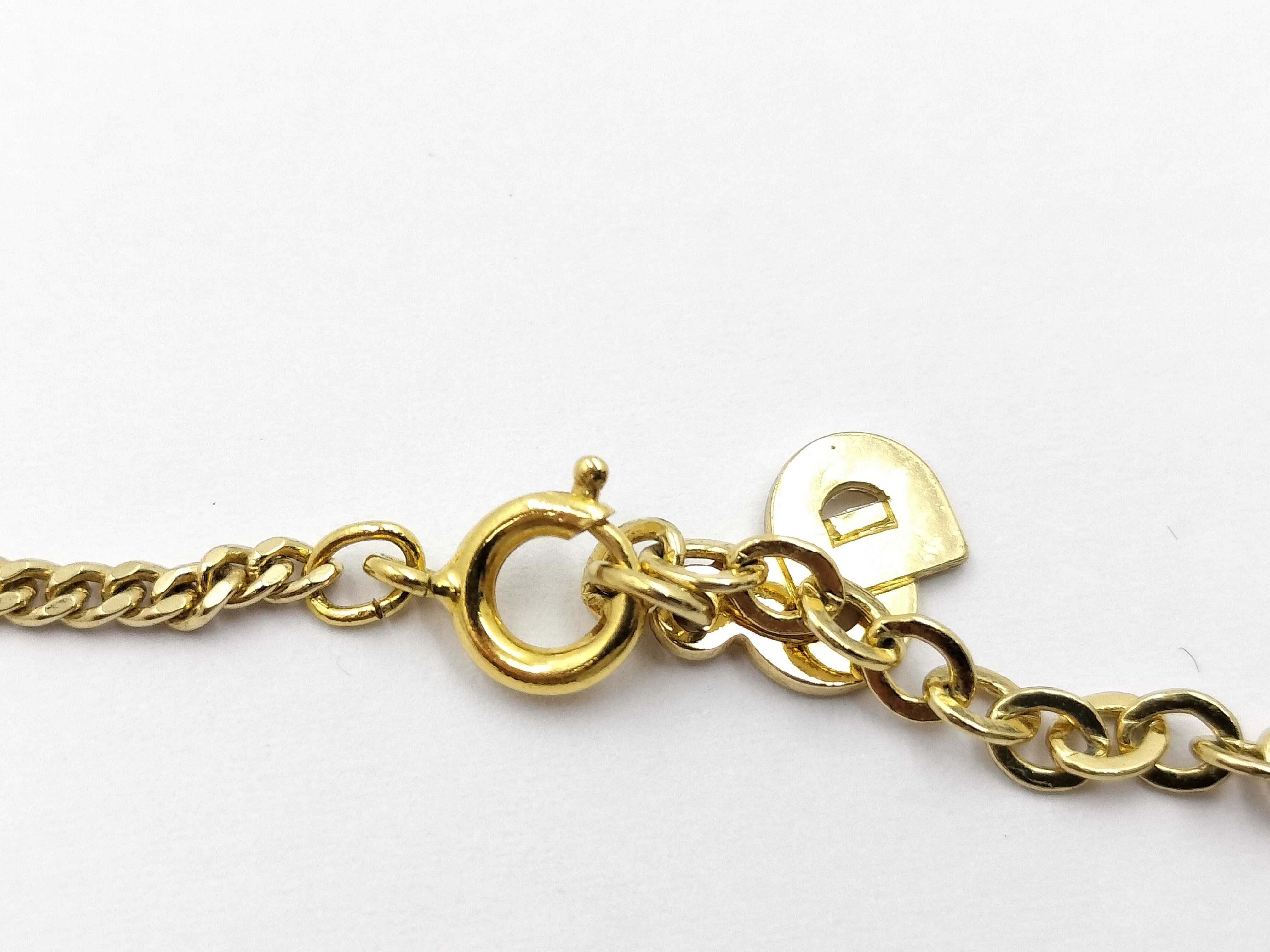 CD Rhinestone Necklace — view 4