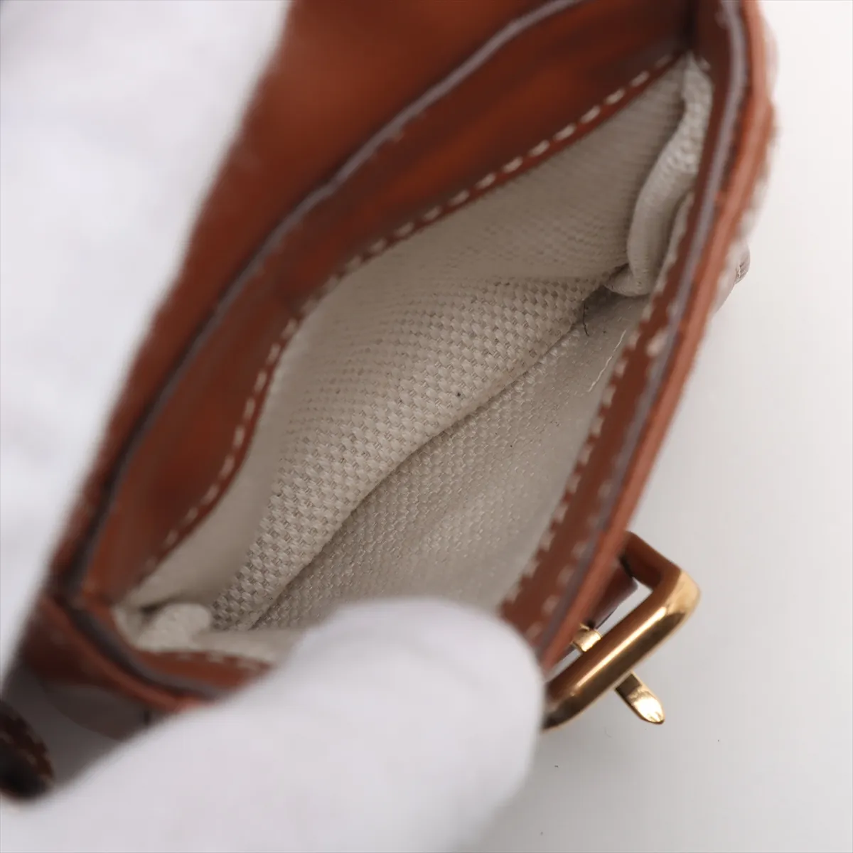 leather backpack/rucksack brown — view 11