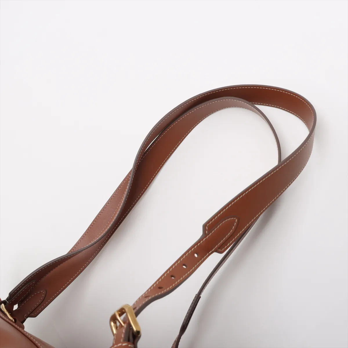 leather backpack/rucksack brown — view 6