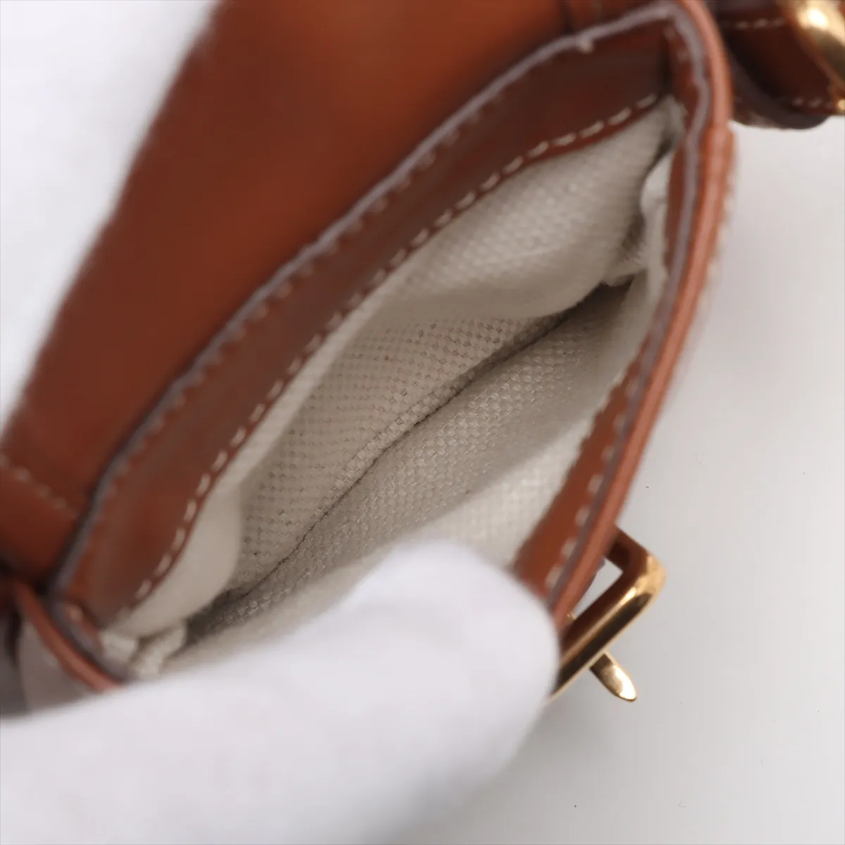 leather backpack/rucksack brown — view 10