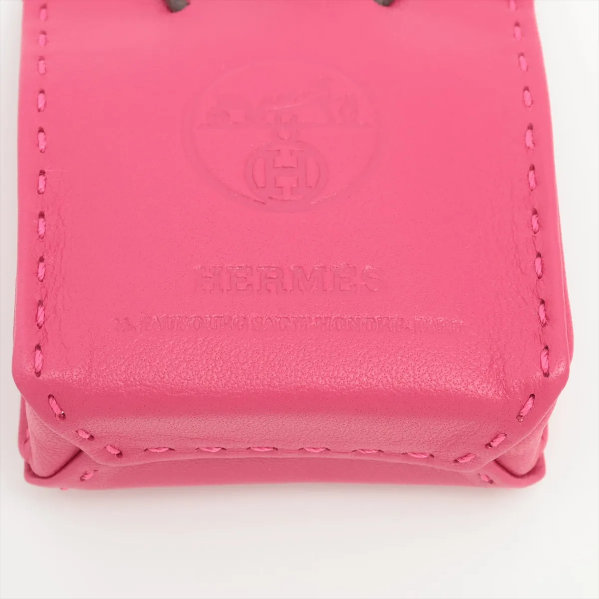 Sac Orange, Y stamp: 2020, charm, Agneau Milo, Rose Mexico, — view 3