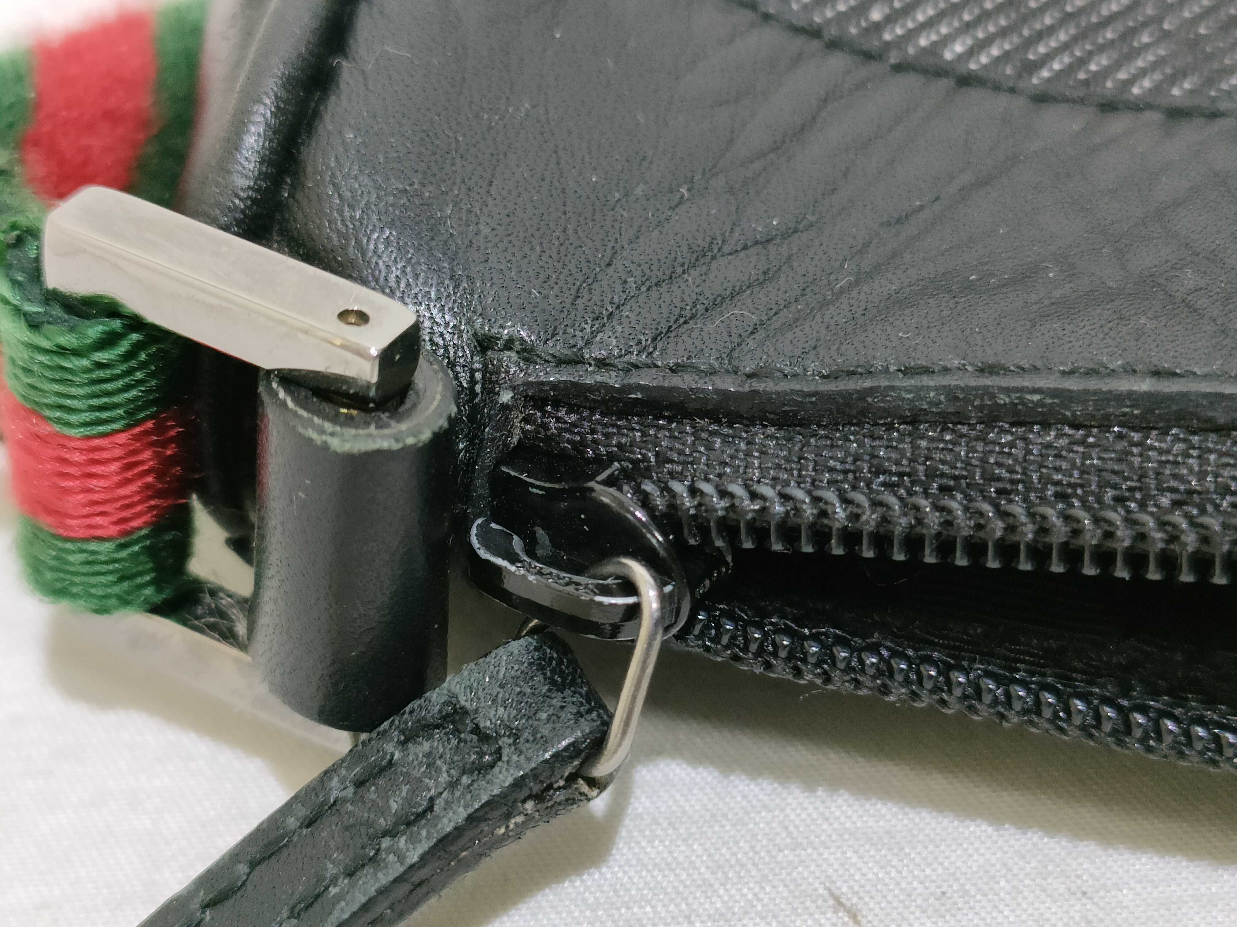 accessory pouch handbag, Sherry line, leather, 92821 handbag — view 12