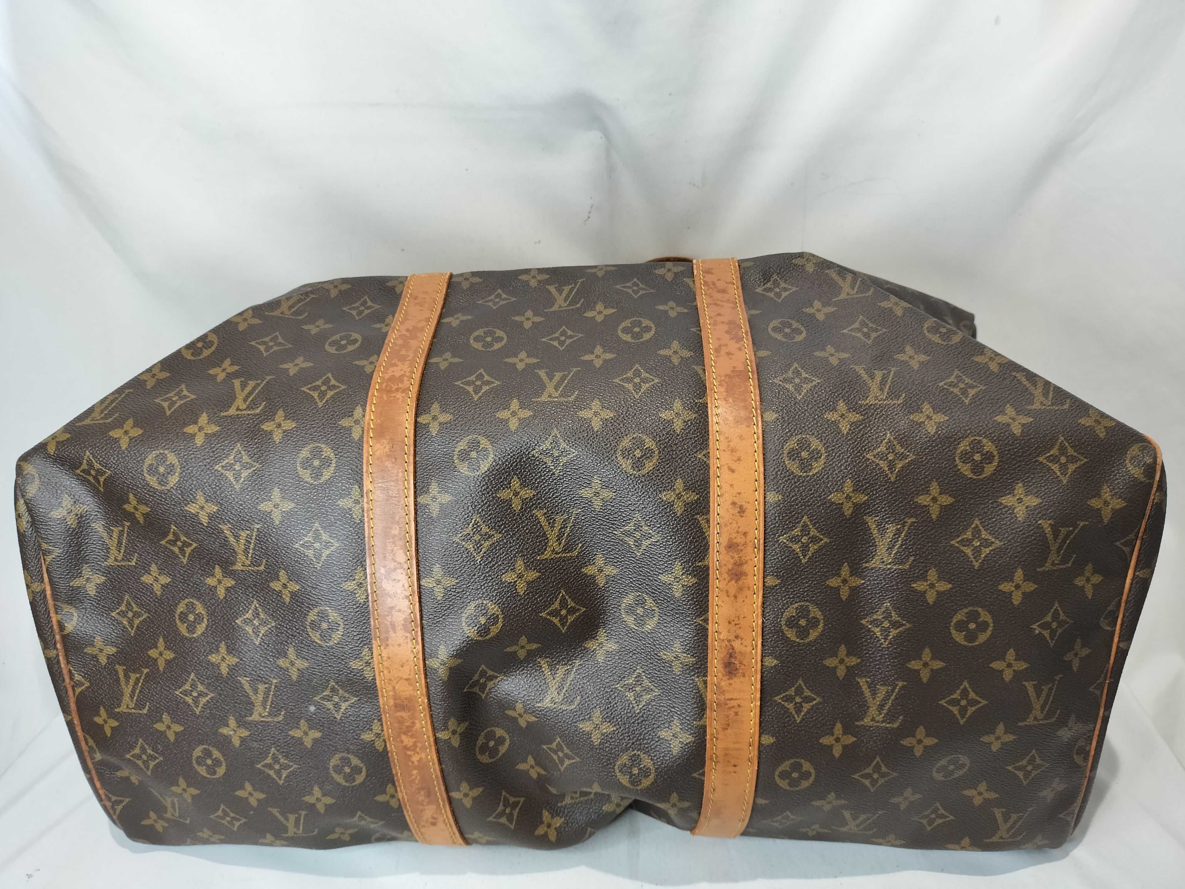 Monogram M41424 Keepall 55 Boston Bag — view 7