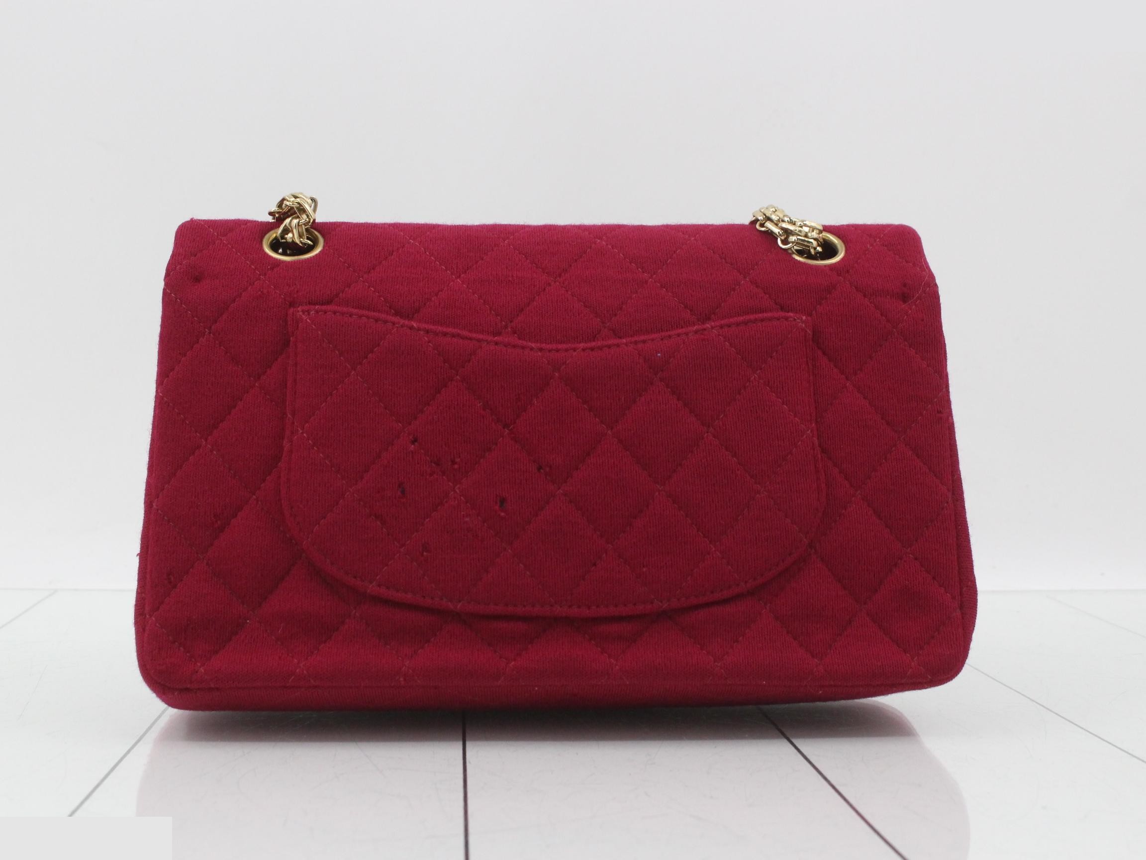 Double flap, double chain, cotton — view 2