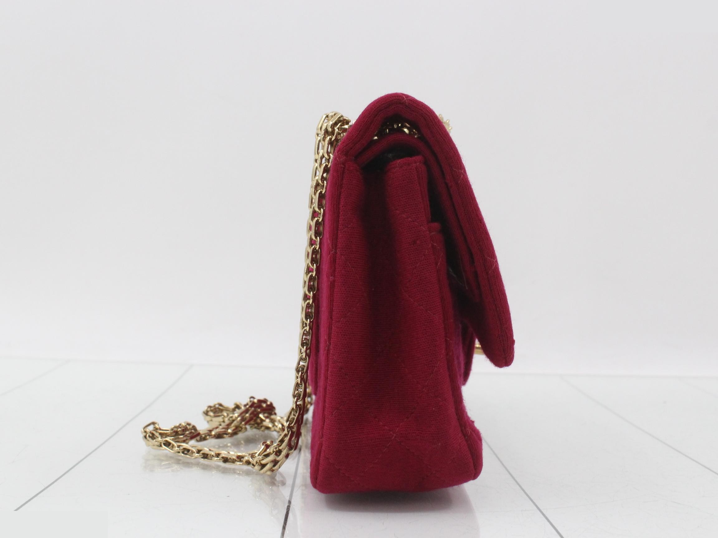 Double flap, double chain, cotton — view 4