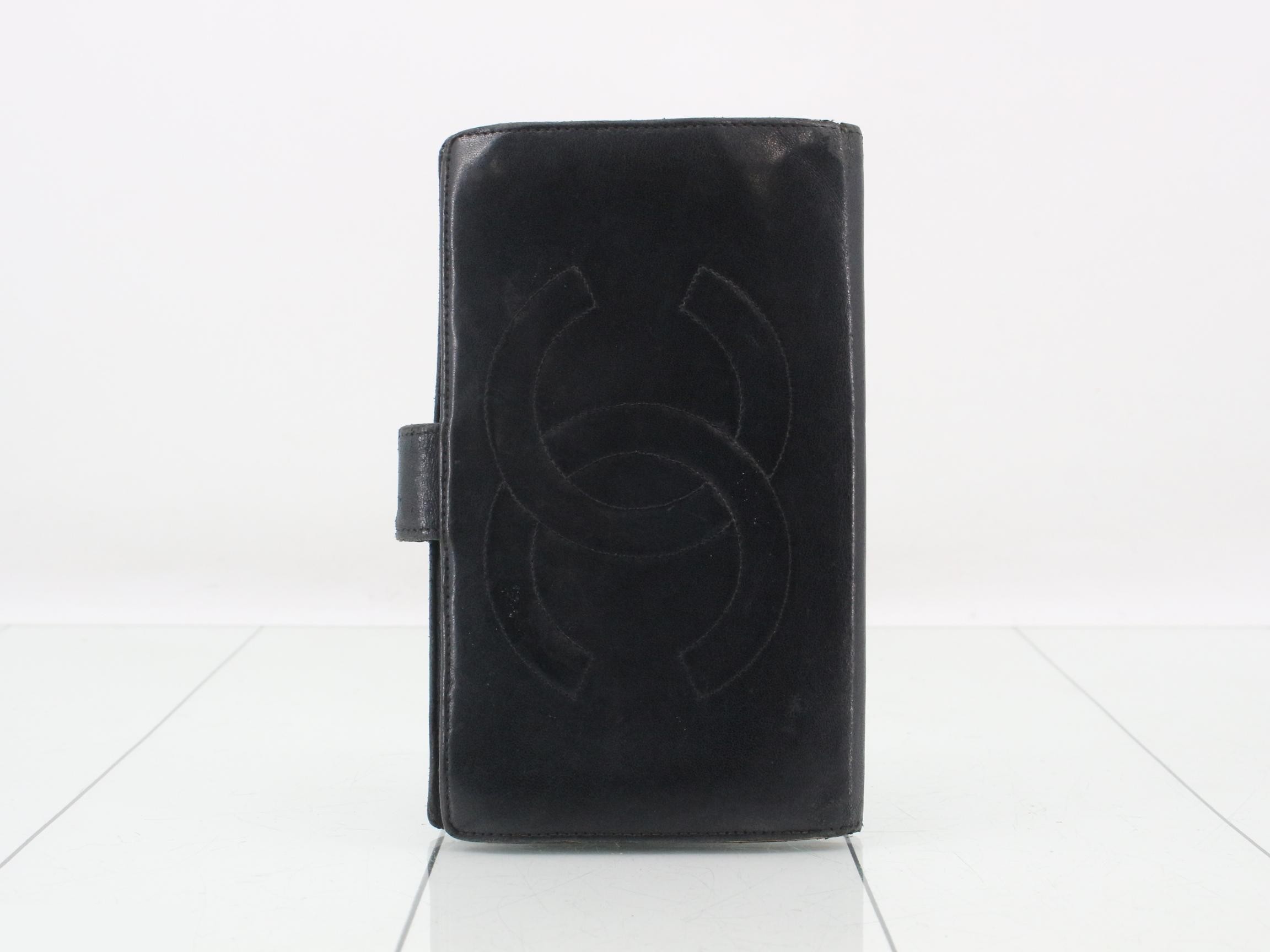 Large Coco Mark Clasp Long Wallet — view 2