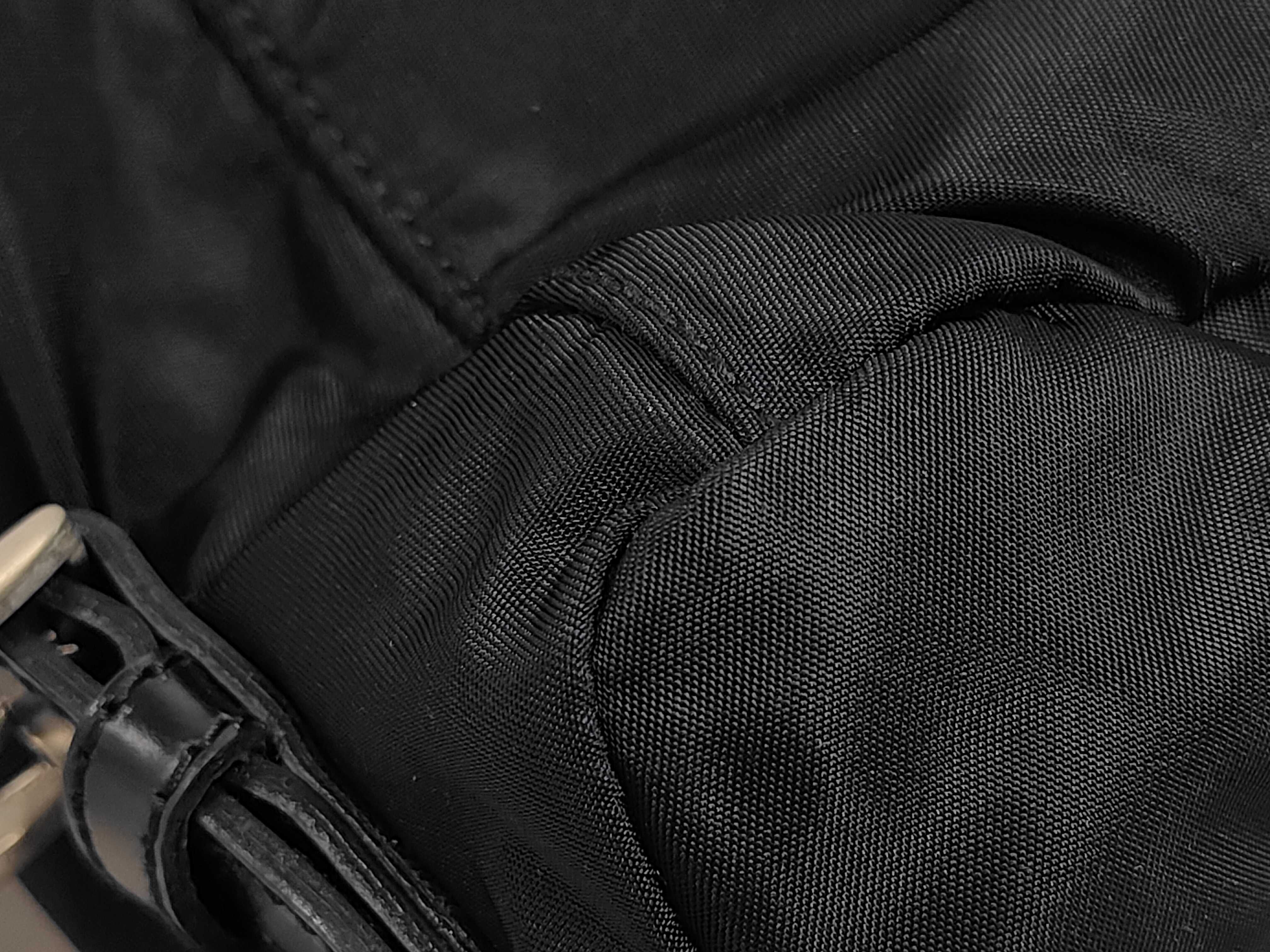 Nylon Backpack, Navy — view 3