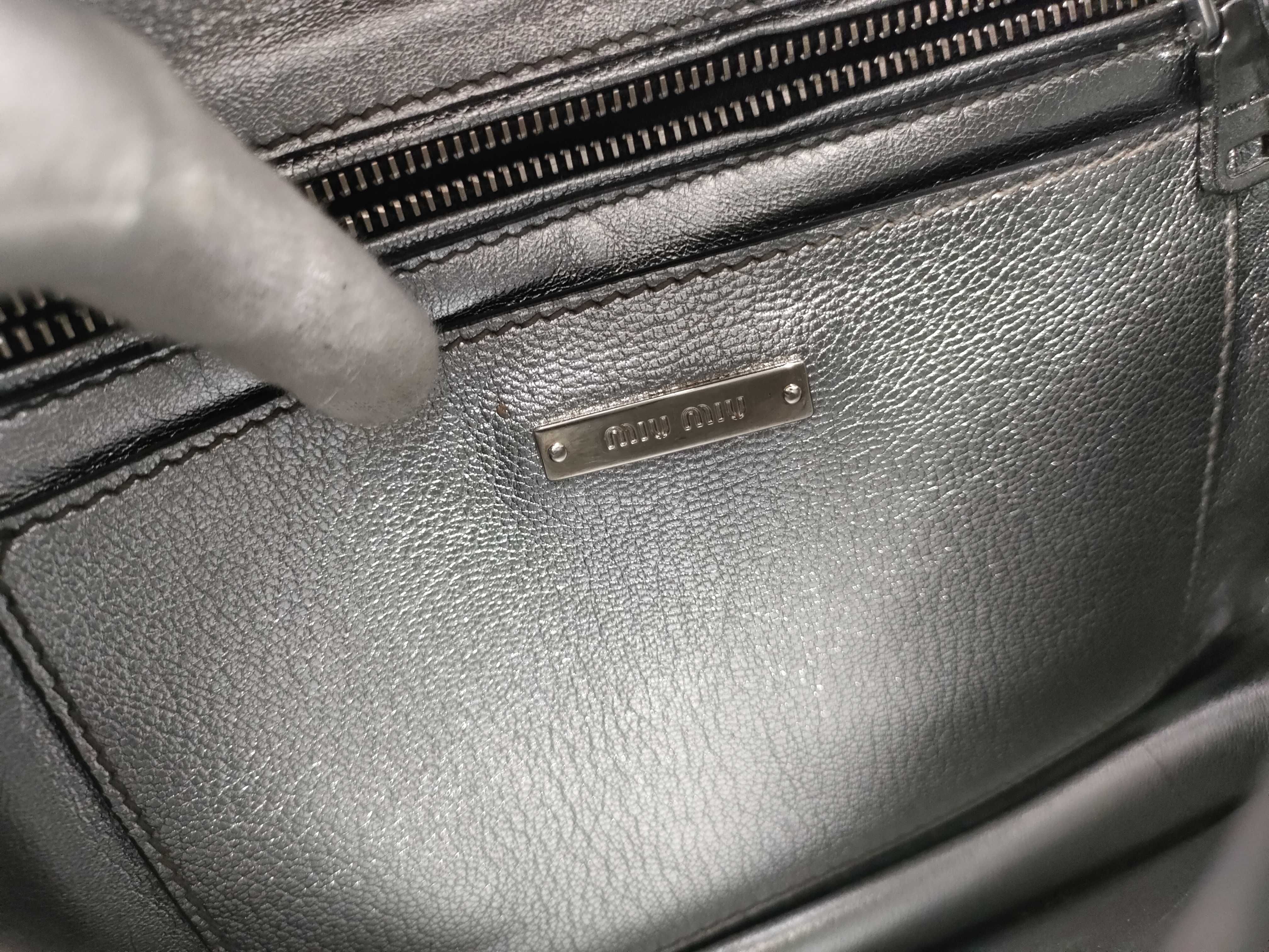 2-way handbag, Madras, silver. — view 15