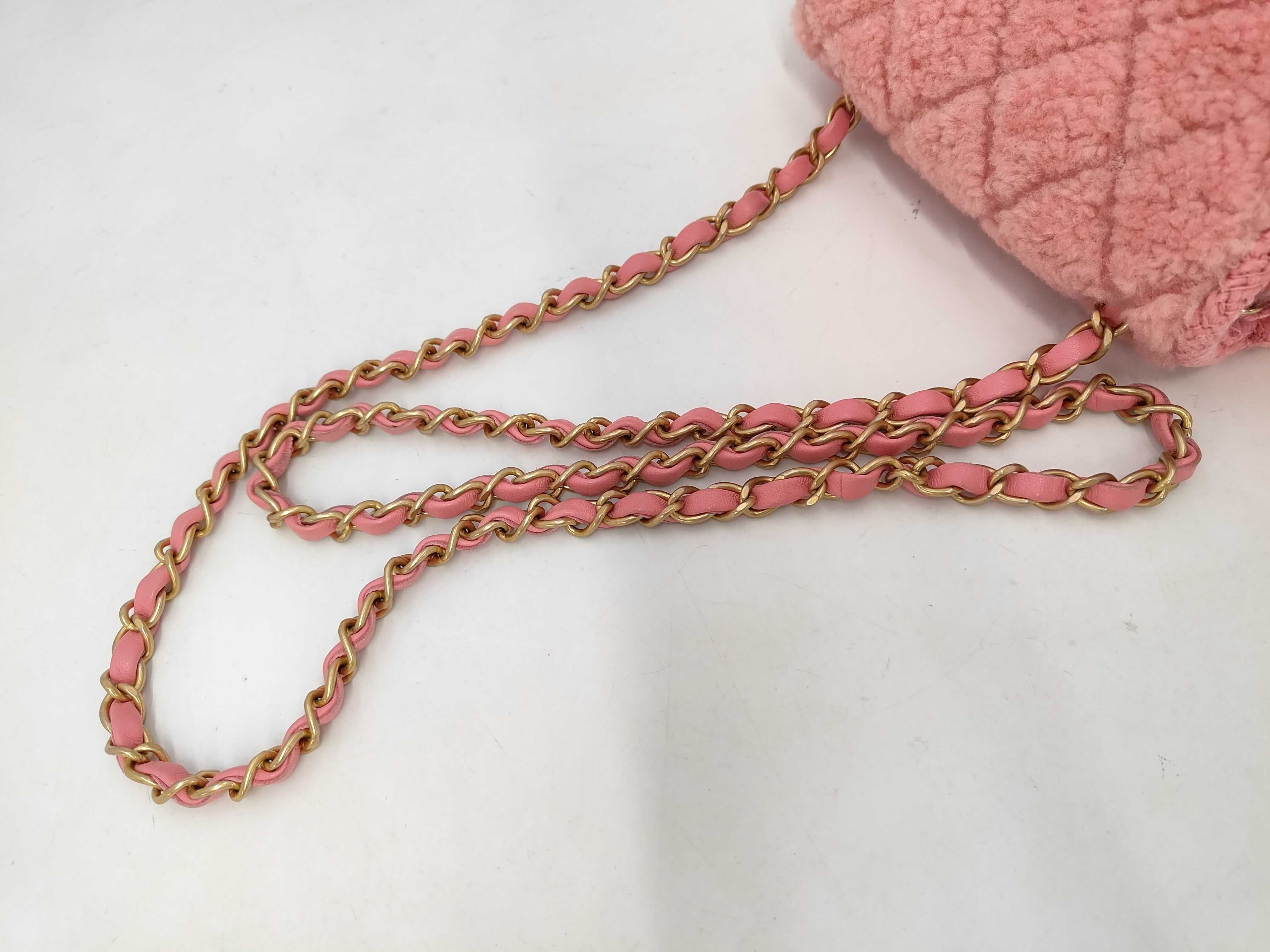Mini Matelassé Shearling Shoulder Bag (Serial Number 30454443) — view 4