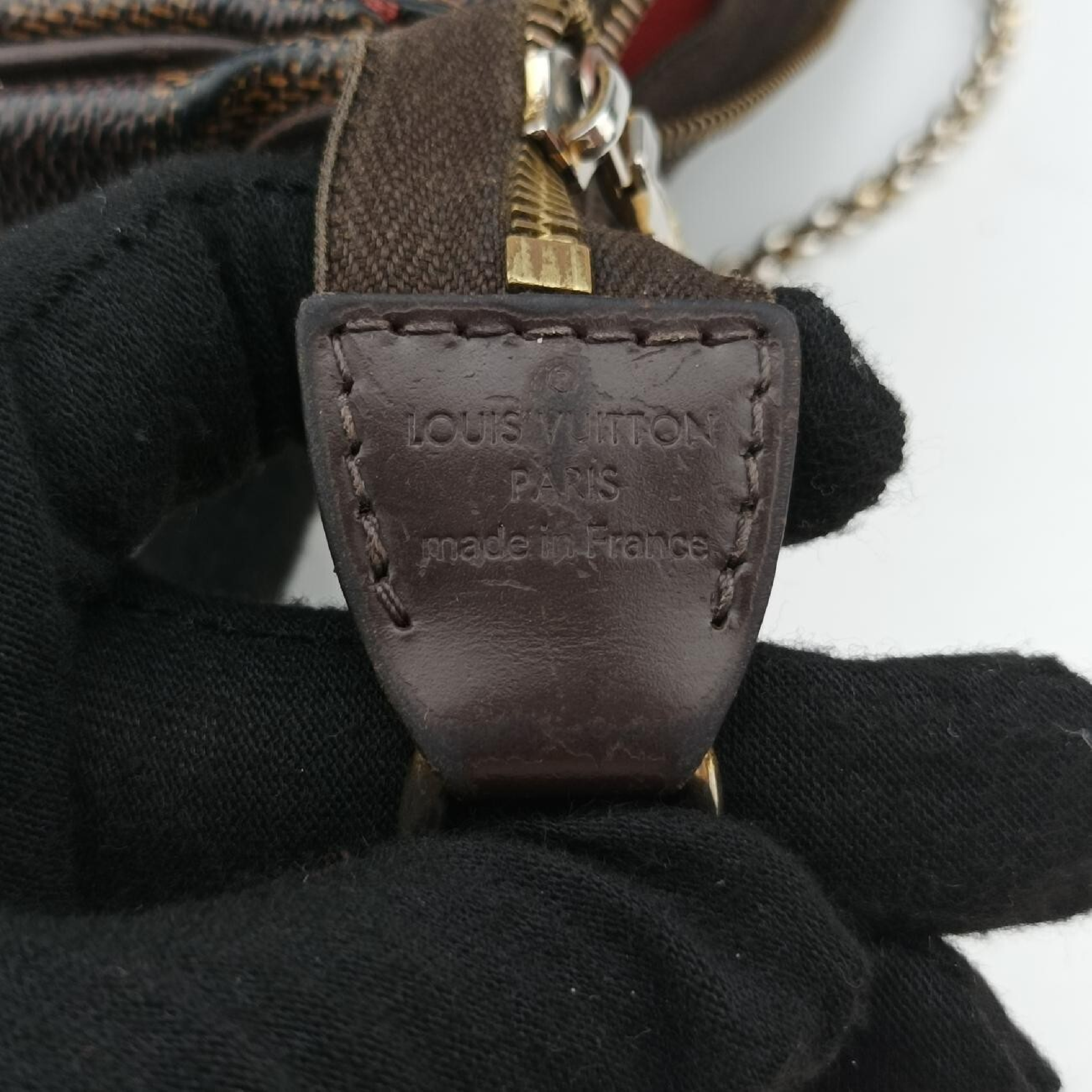 Eva Ebene Damier Canvas N55213 AA3162 Shoulder Bag — view 7