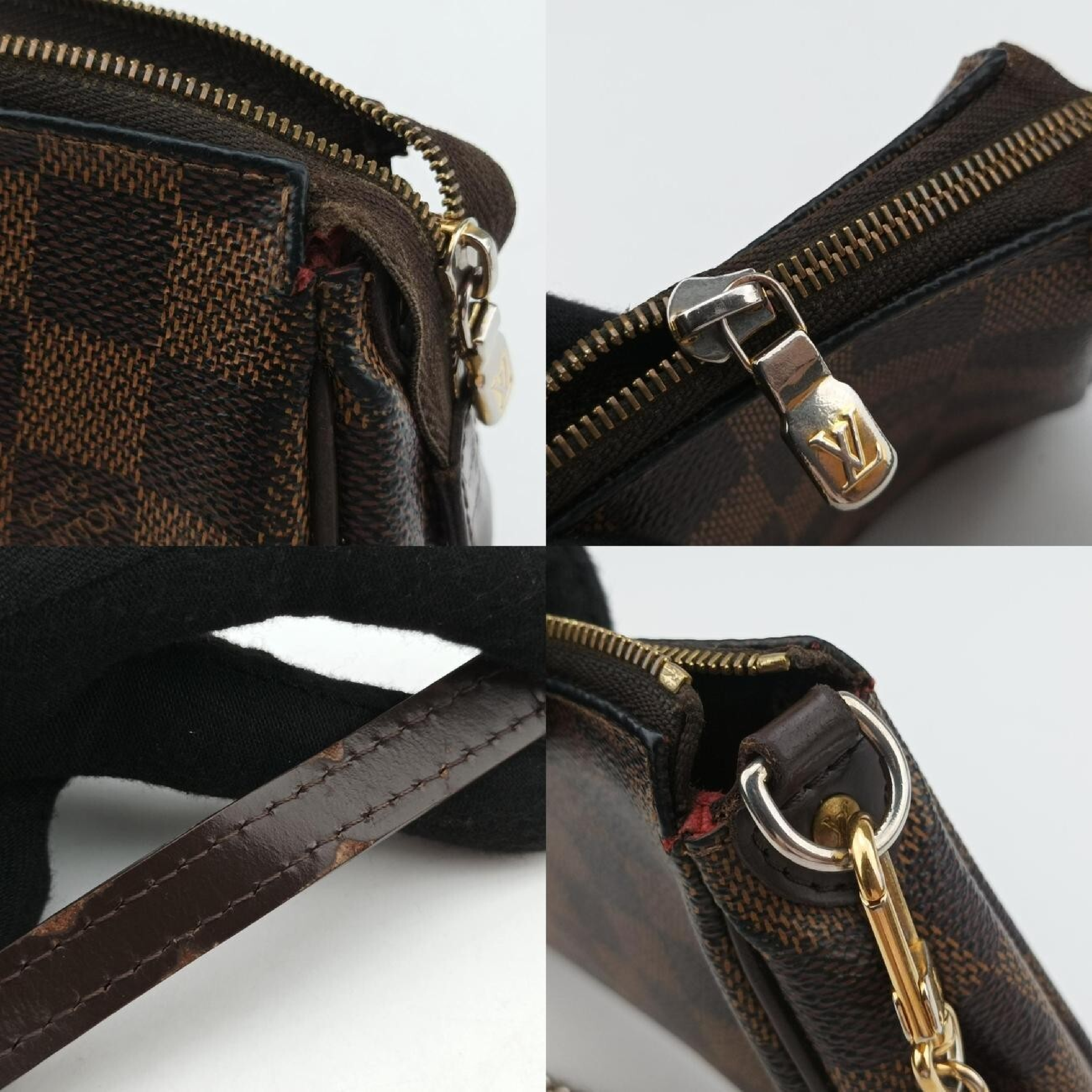 Eva Ebene Damier Canvas N55213 AA3162 Shoulder Bag — view 10