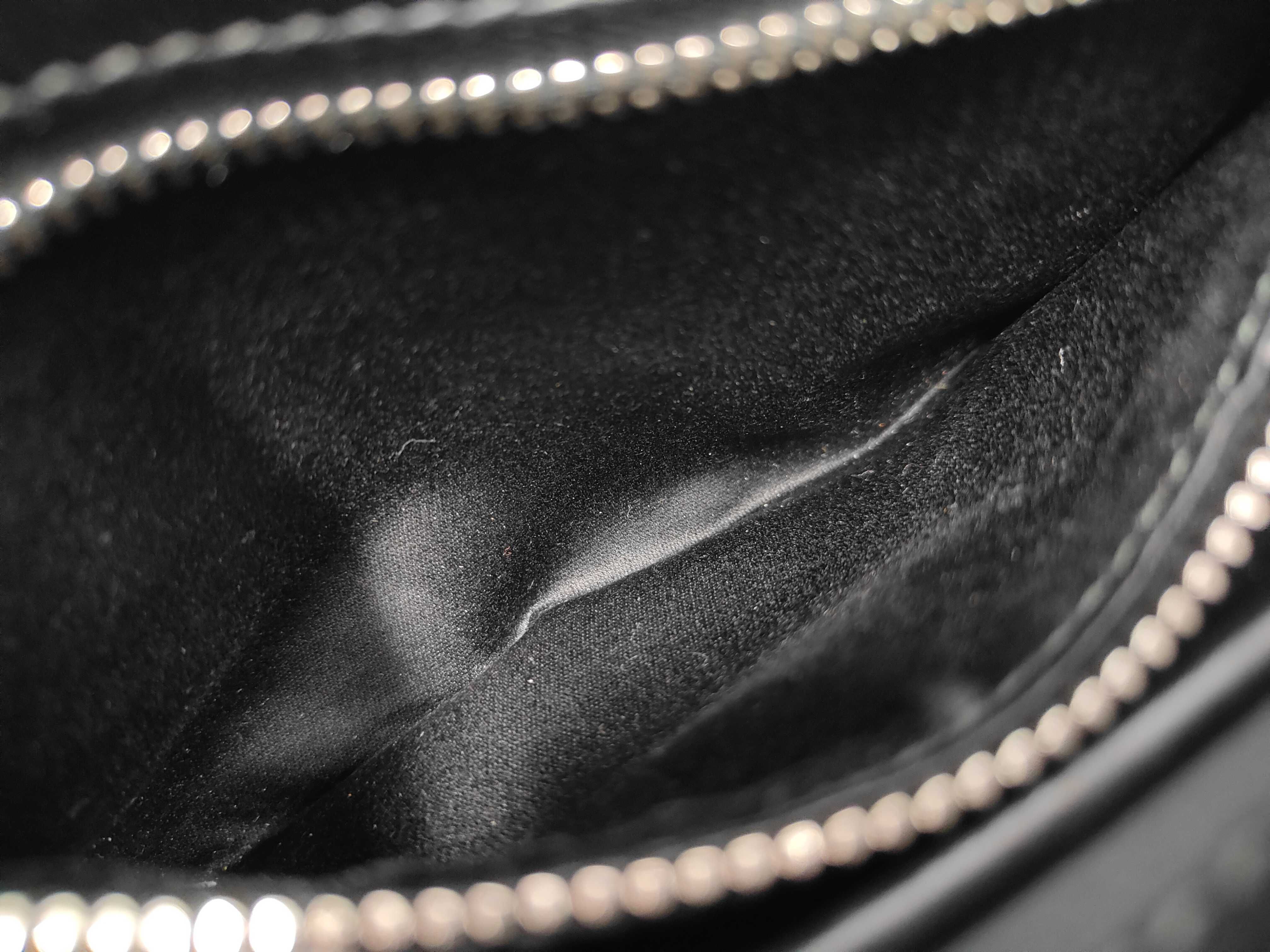 studded shoulder bag, black. — view 10