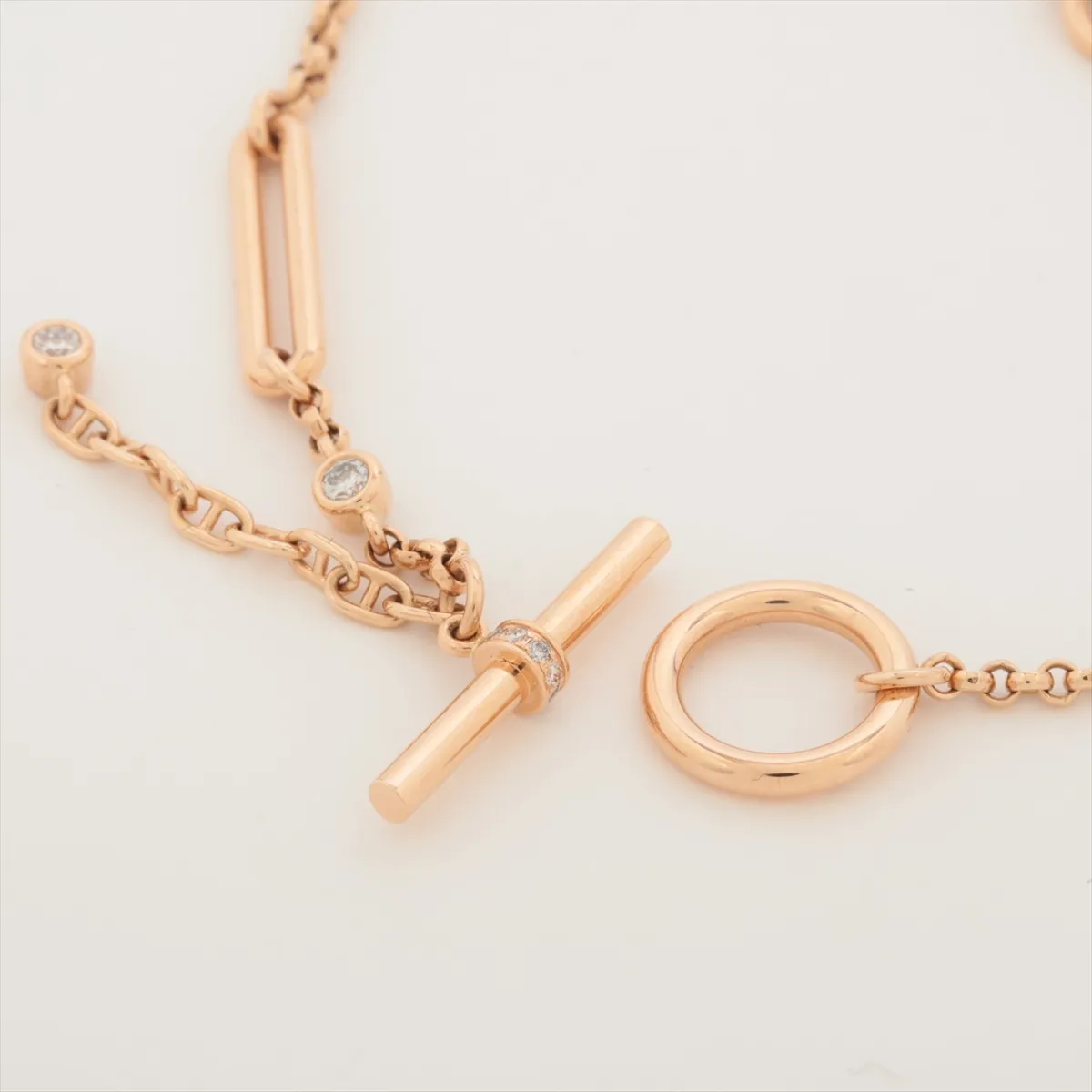 Chaine d'Ancle Chaos Diamond Bracelet 750(PG) 10.3g 0.1 ST 22A053273 — view 4
