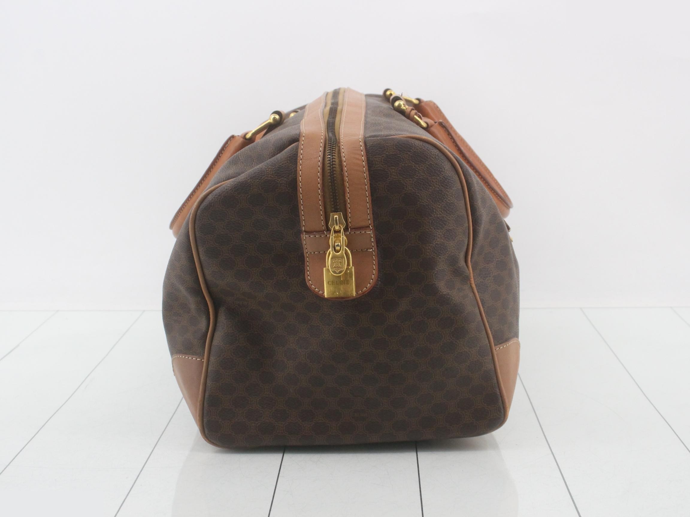 Macadam pattern vintage Boston bag — view 4