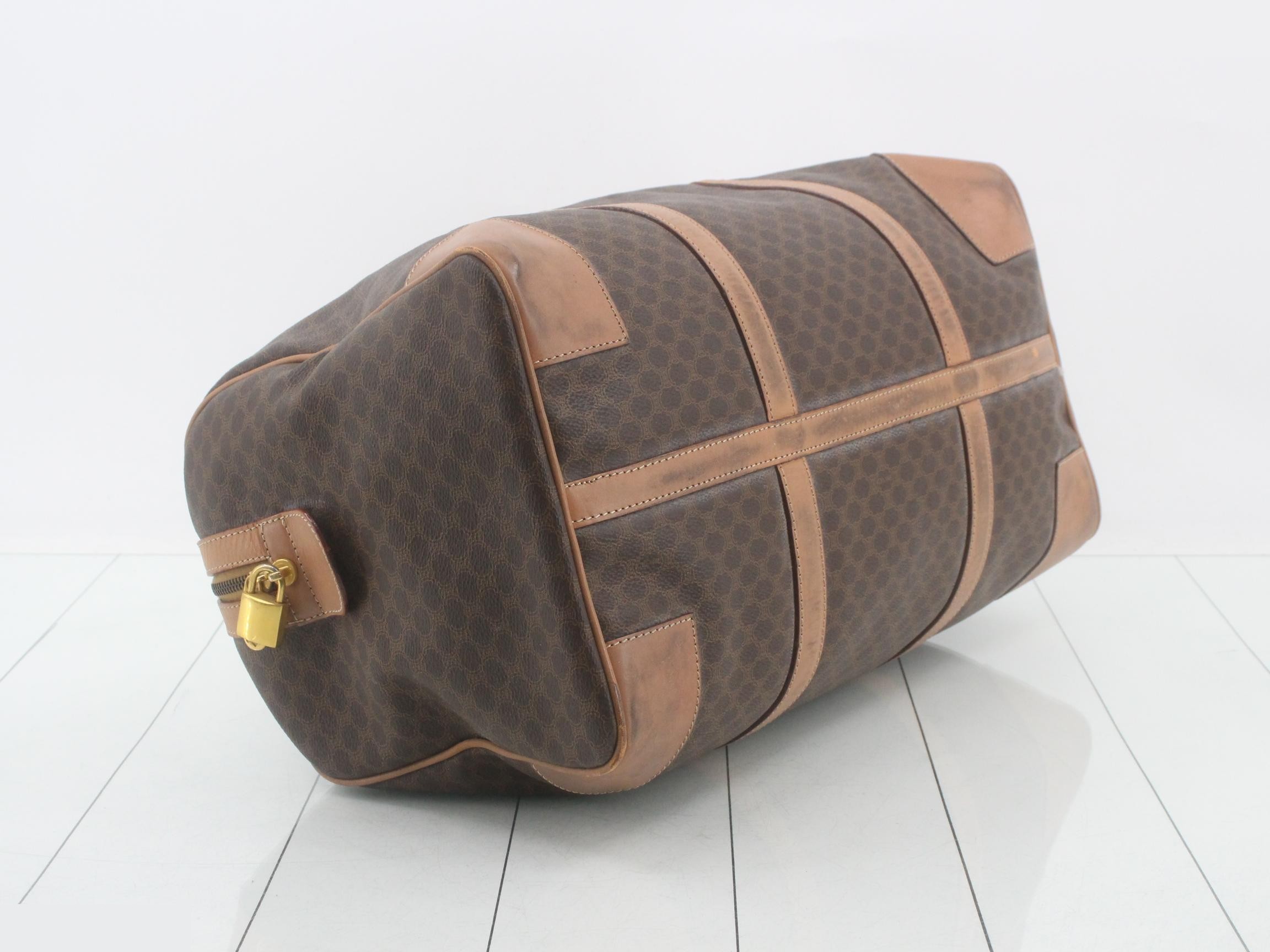 Macadam pattern vintage Boston bag — view 5