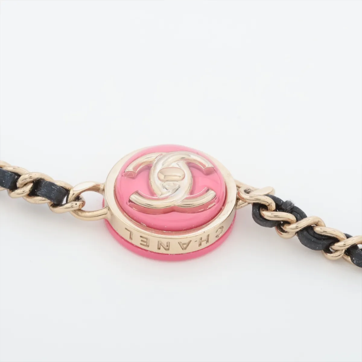 Coco Mark B23C Choker GP x Leather Gold x Black — view 2