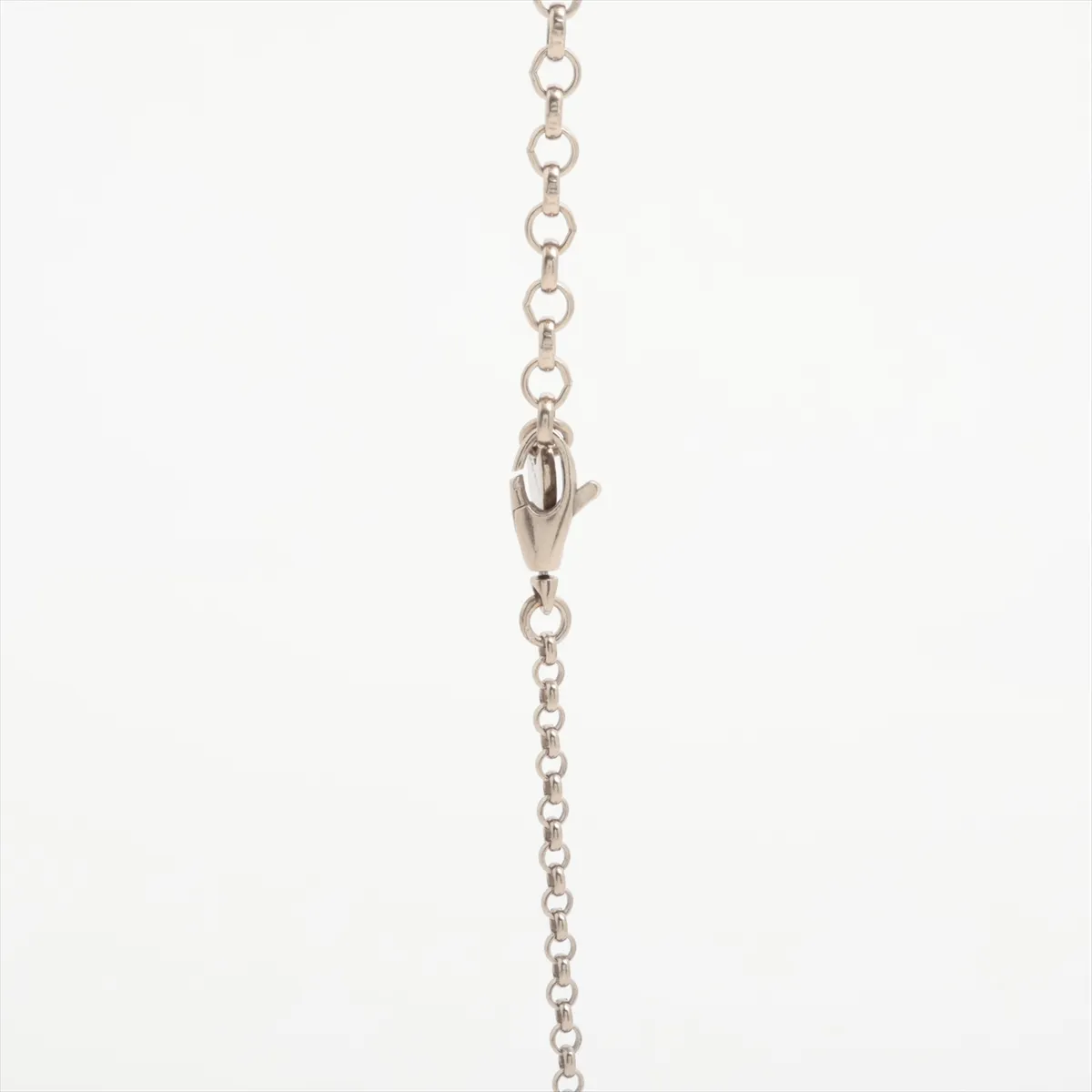 Interlocking G Arabesque Necklace 925 7.5g Silver — view 3