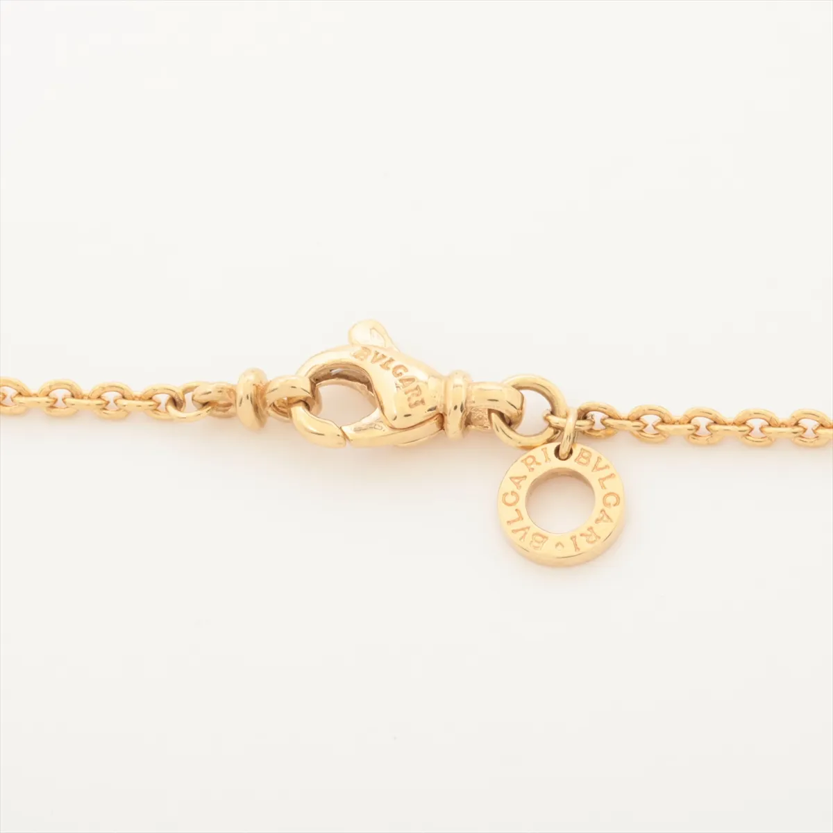 B.zero1 necklace, 750 (yellow gold), 12.2g, hallmark — view 3