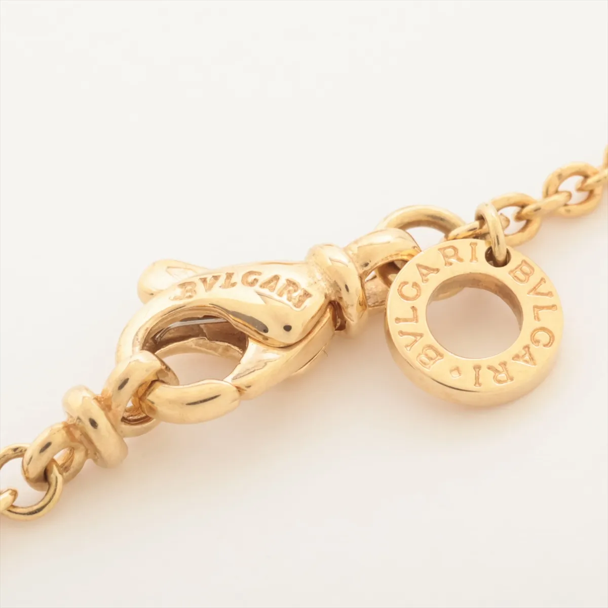 B.zero1 necklace, 750 (yellow gold), 12.2g, hallmark — view 4