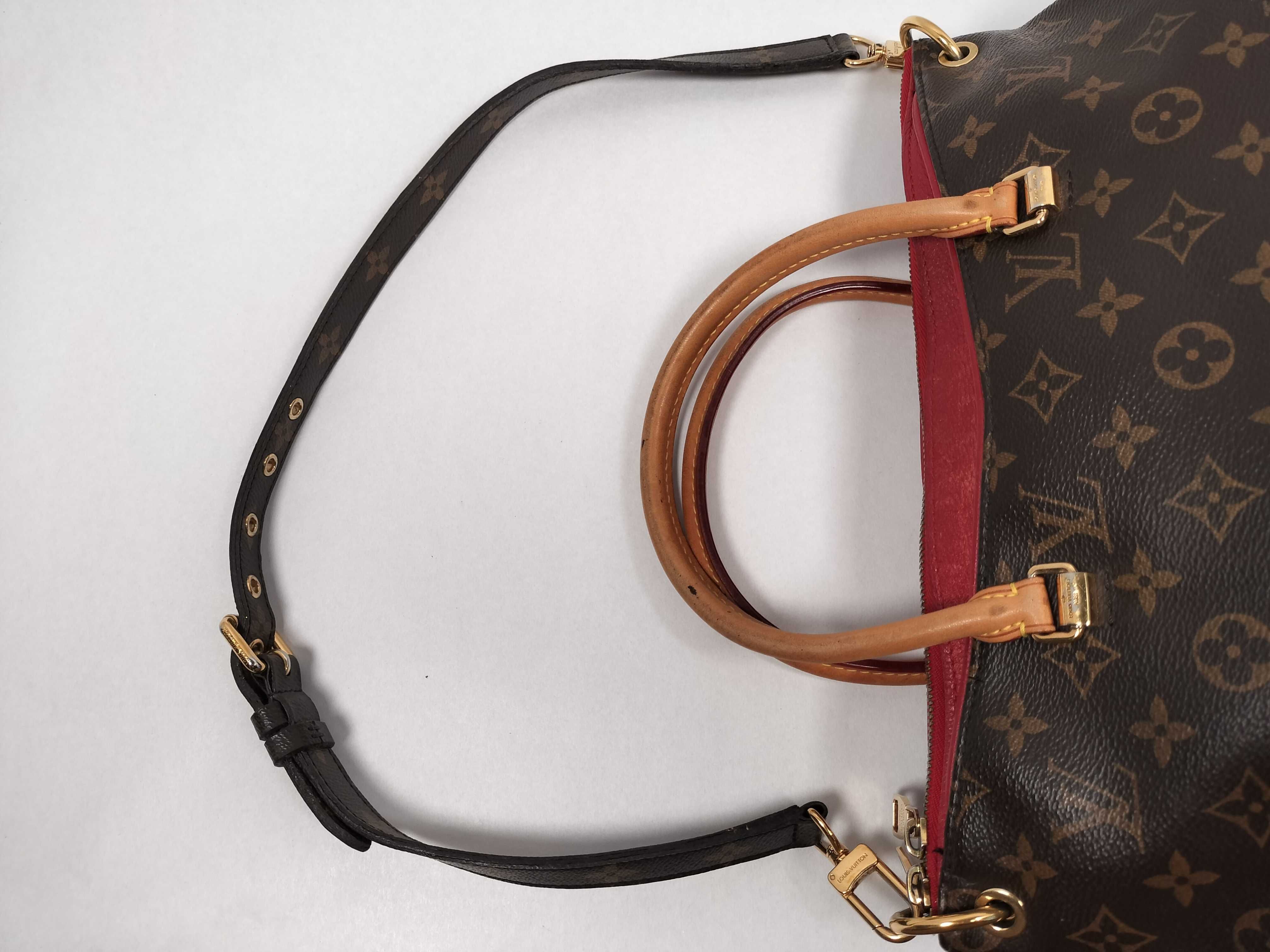 Monogram Louis Vuitton M41175 Pallas Handbag *Cracked and stained handles SN3184 Handbag — view 3