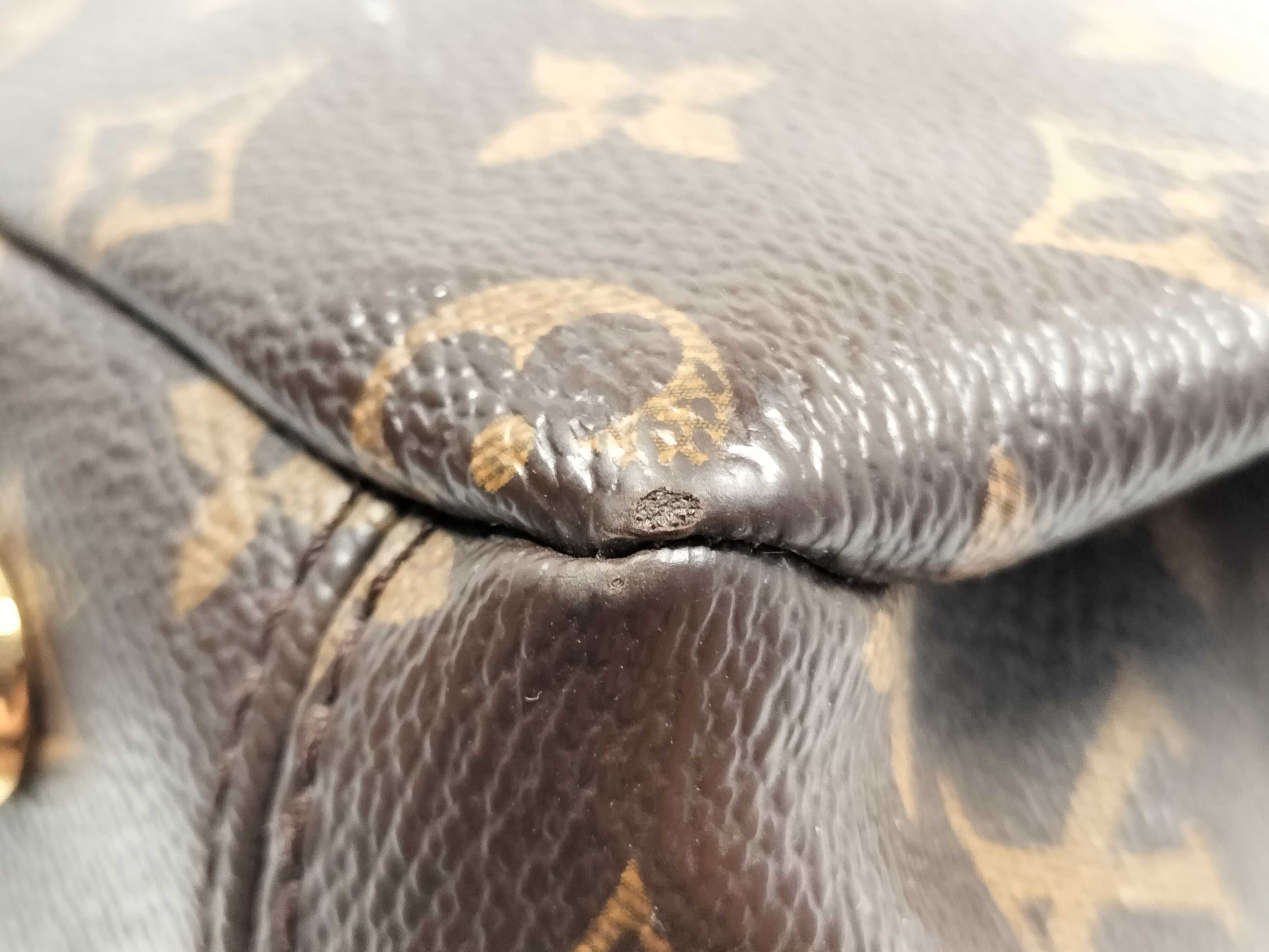 Monogram Louis Vuitton M41175 Pallas Handbag *Cracked and stained handles SN3184 Handbag — view 6