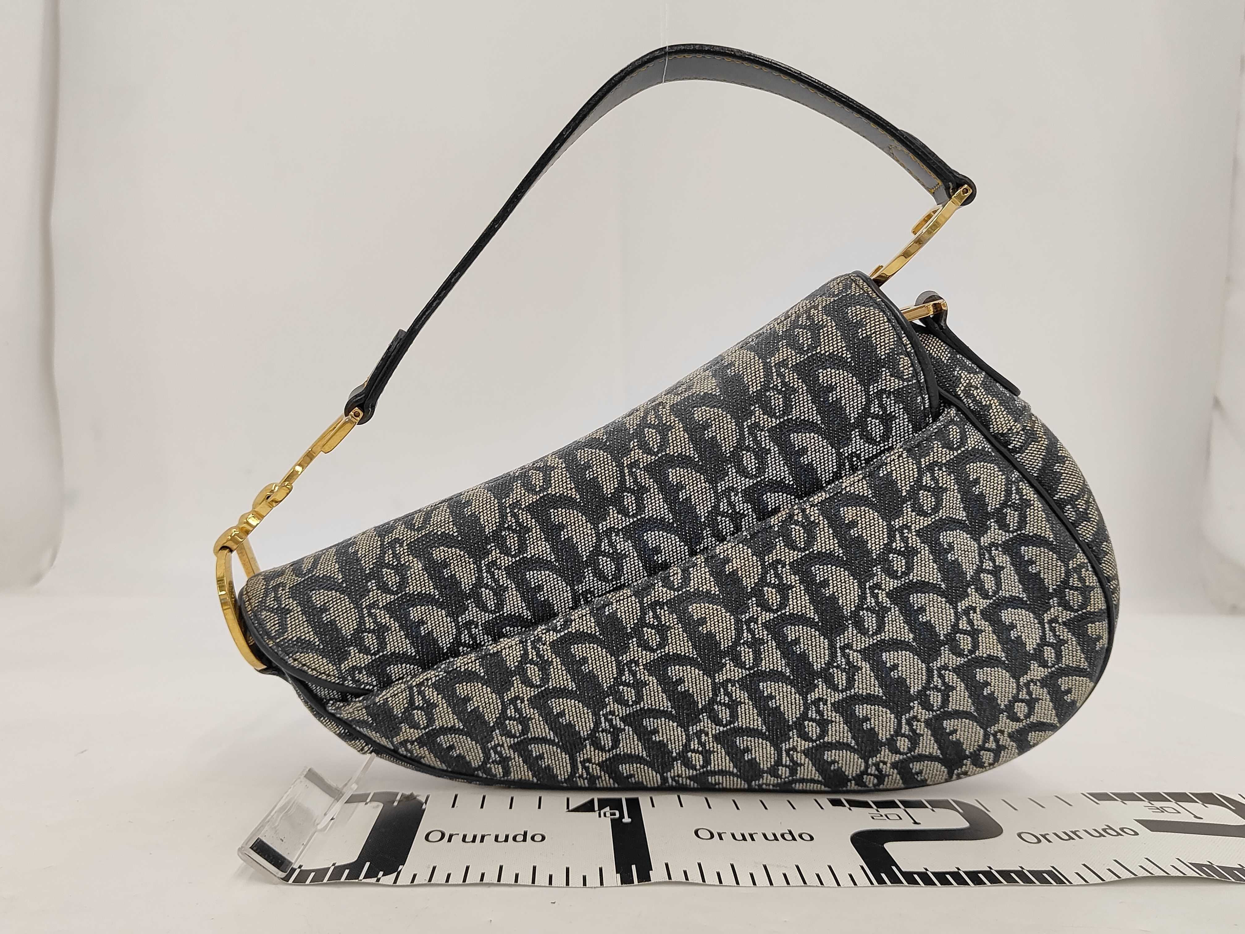 Oblique Saddle Shoulder Bag — view 2
