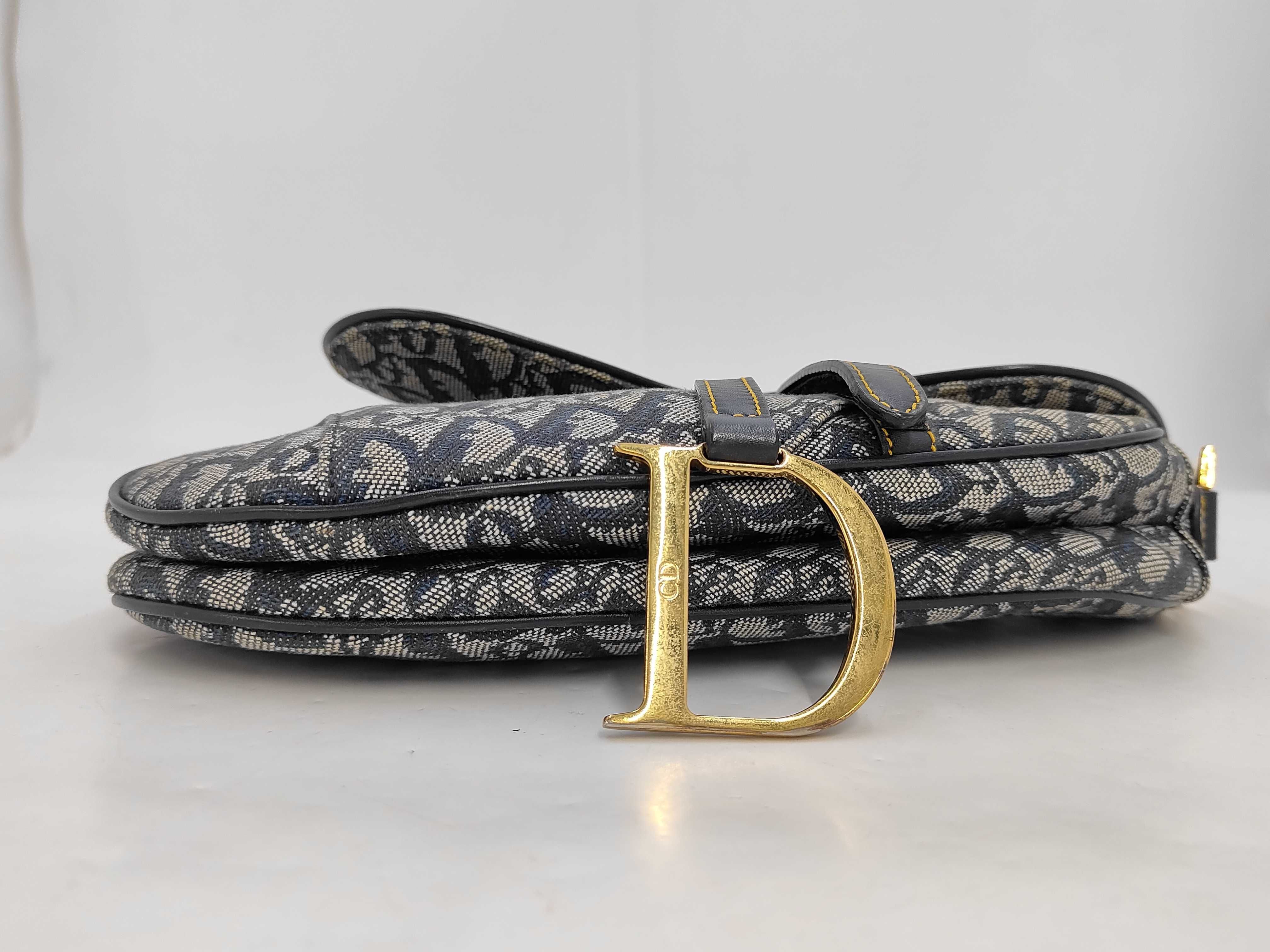 Oblique Saddle Shoulder Bag — view 3
