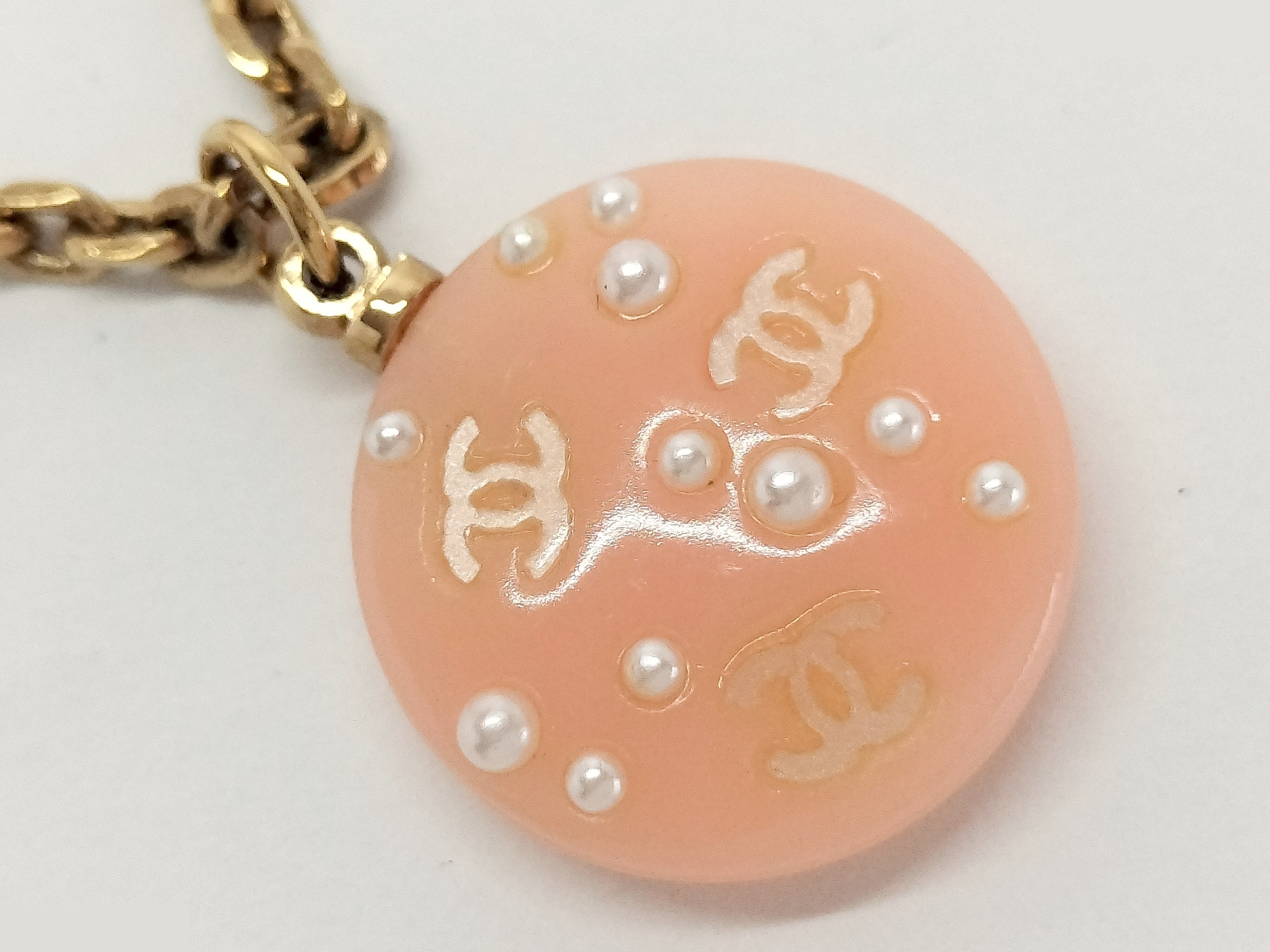 Coco F Pearl Gold Necklace, Chain approx. 46cm — view 5